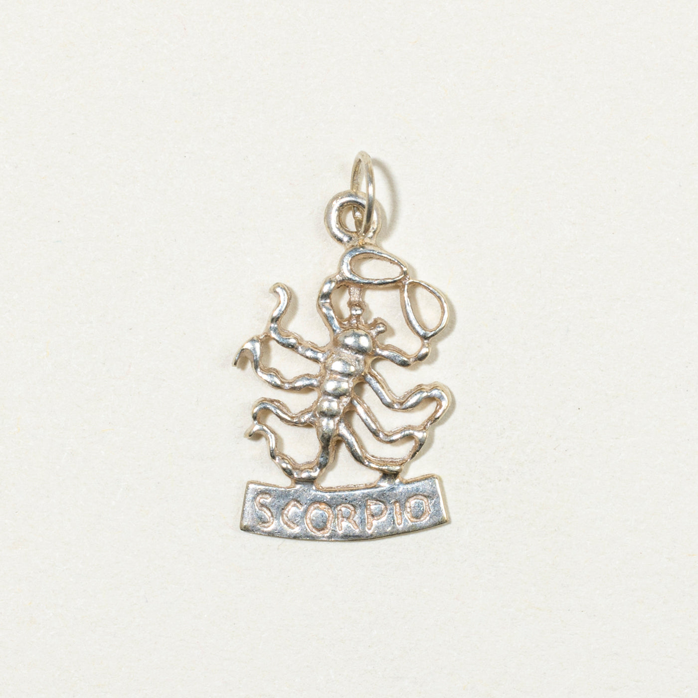 10k Yellow Gold Scorpio Zodiac Charm