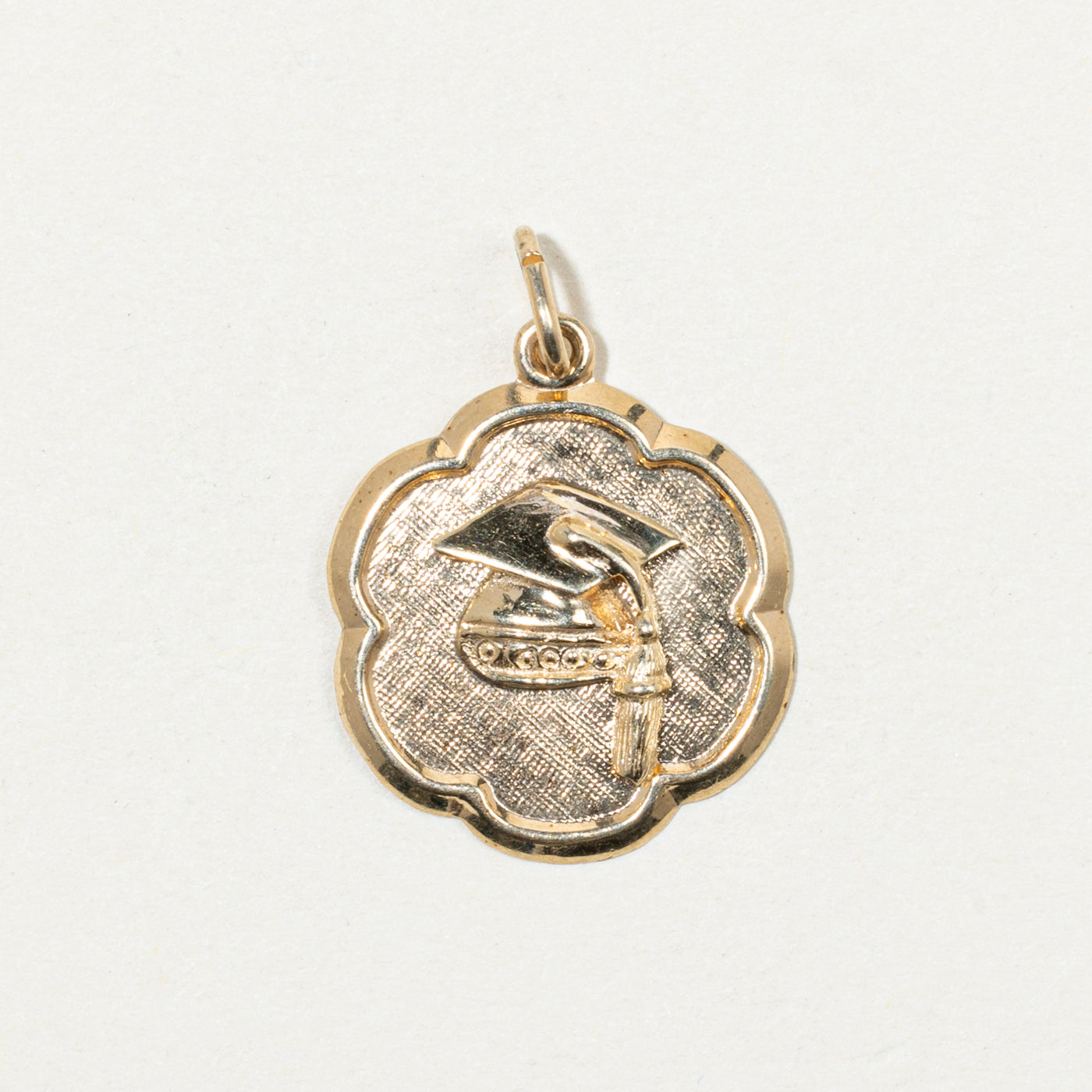 10k Yellow Gold Graduation Charm
