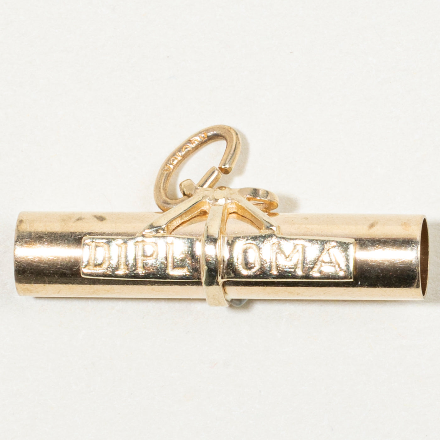 10k Yellow Gold Diploma Charm