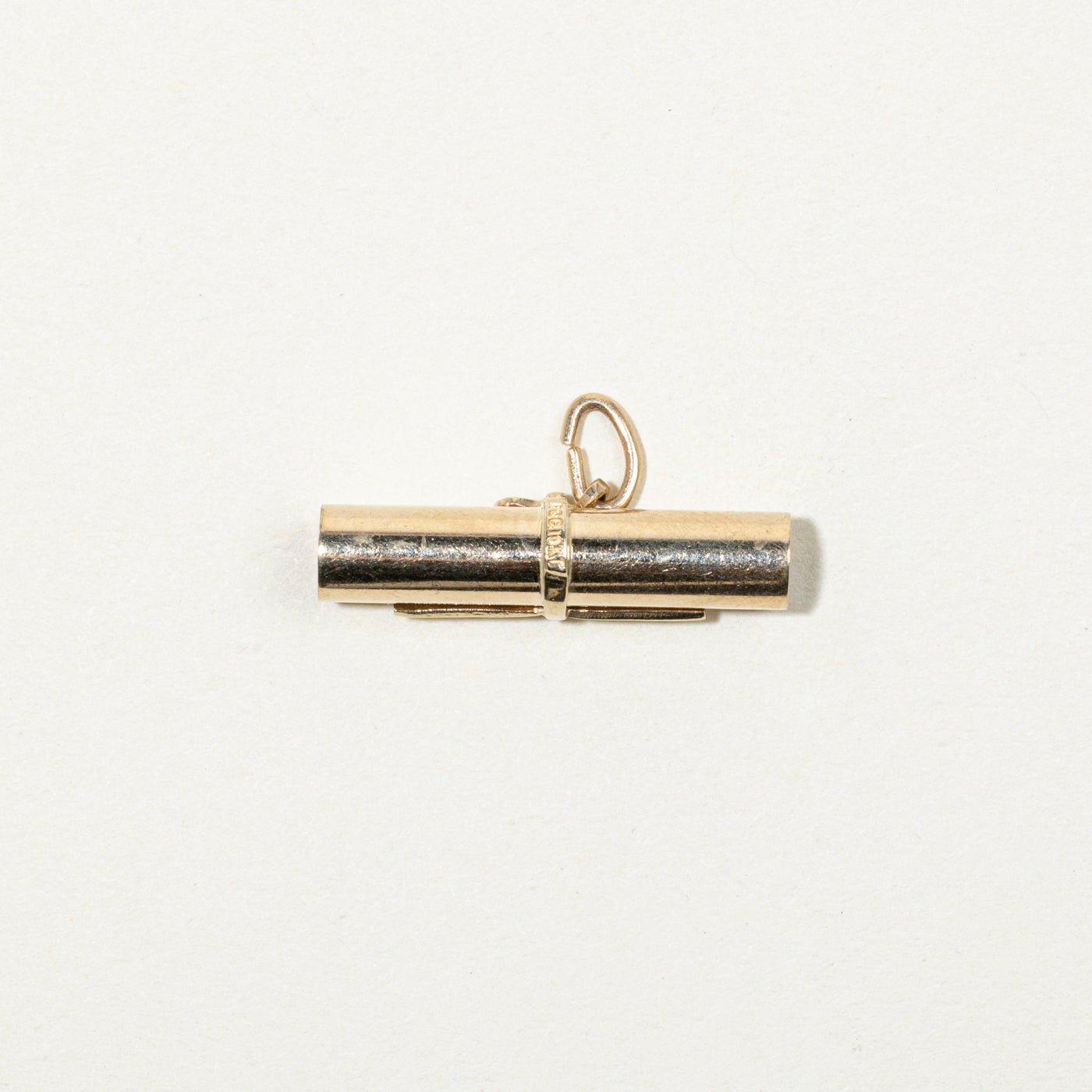 10k Yellow Gold Diploma Charm