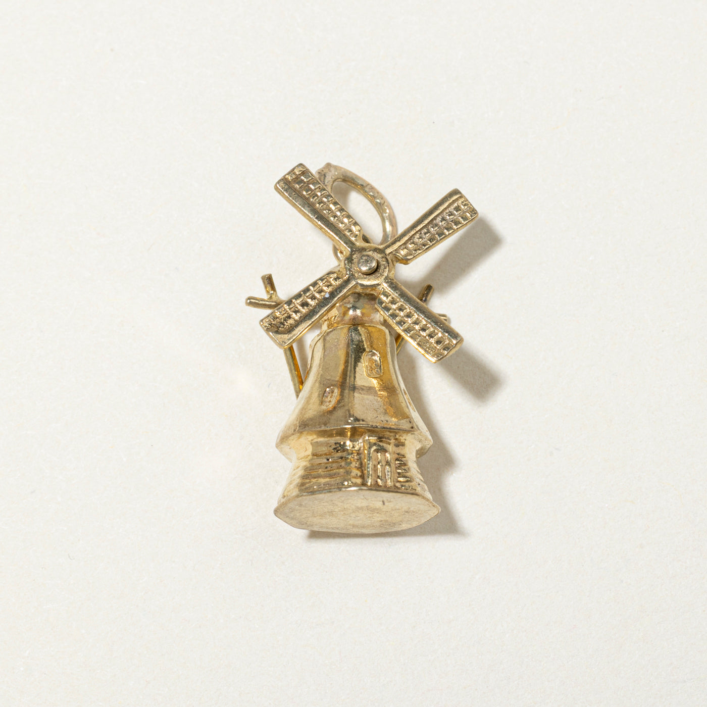 8k Yellow Gold Windmill Charm