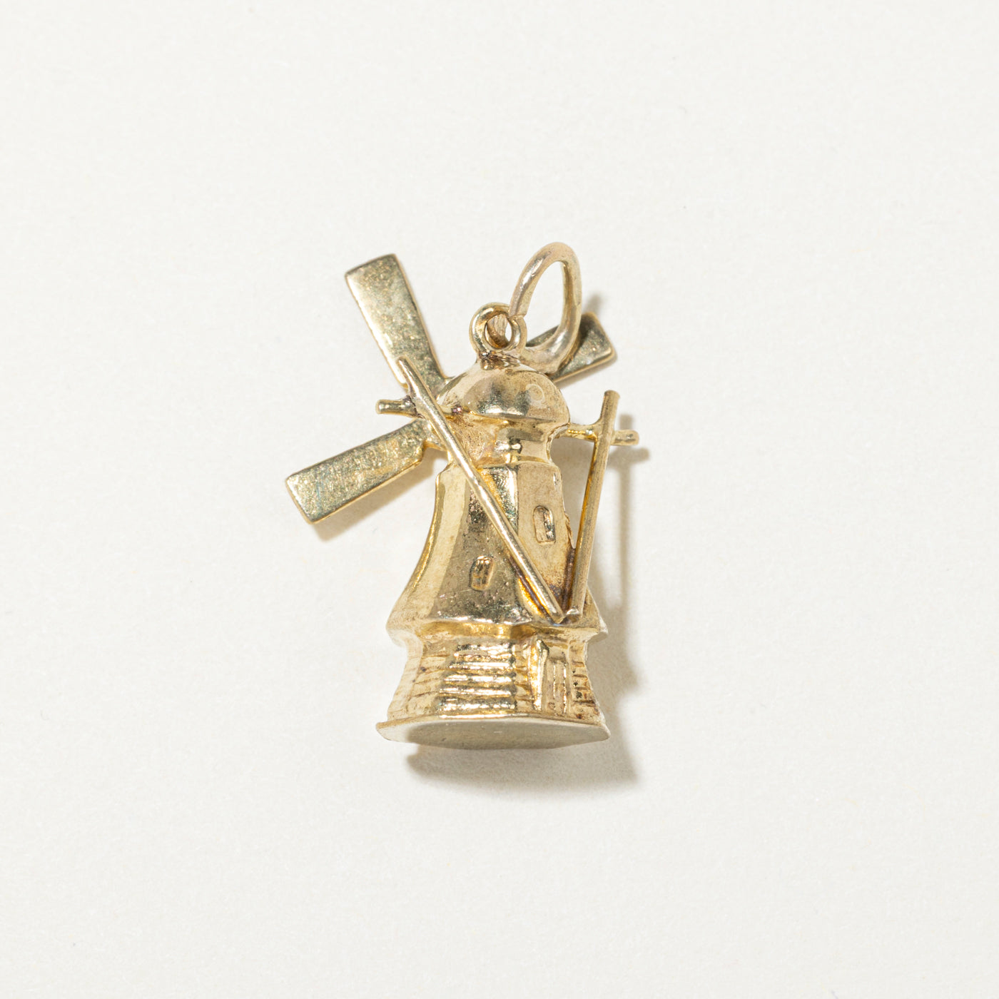 8k Yellow Gold Windmill Charm