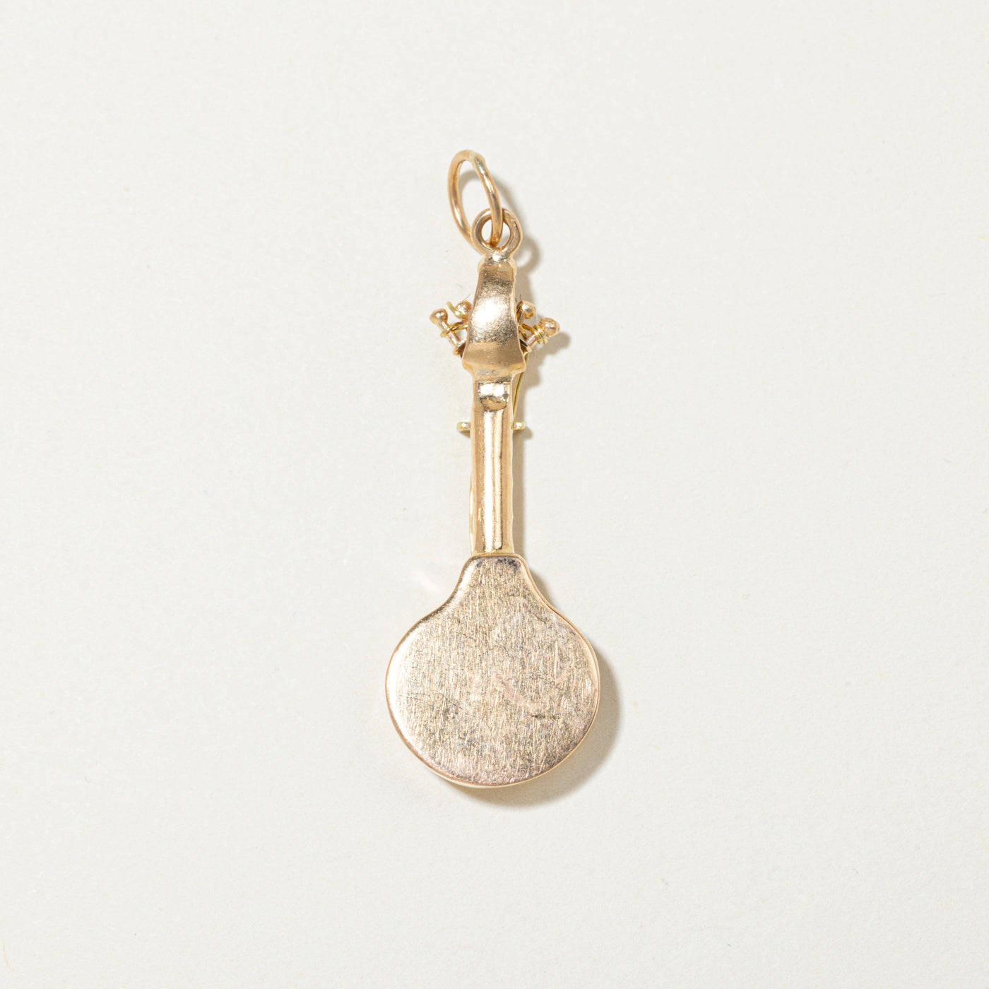 19k Yellow Gold Mandolin Charm