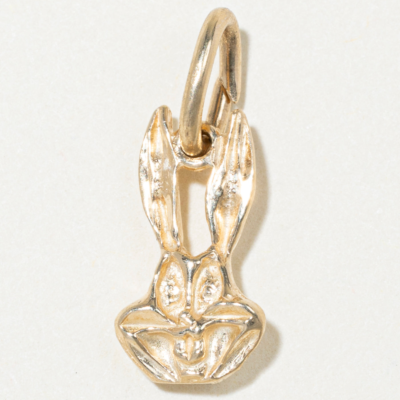 10k Yellow Gold Bugs Bunny Charm