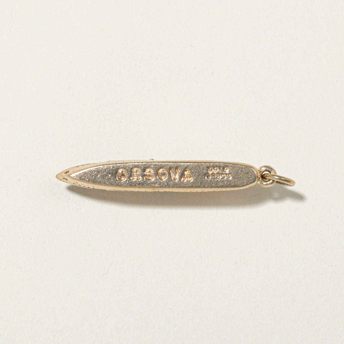1969 Birmingham 9k Yellow Gold SS Orsova Ocean Liner Charm