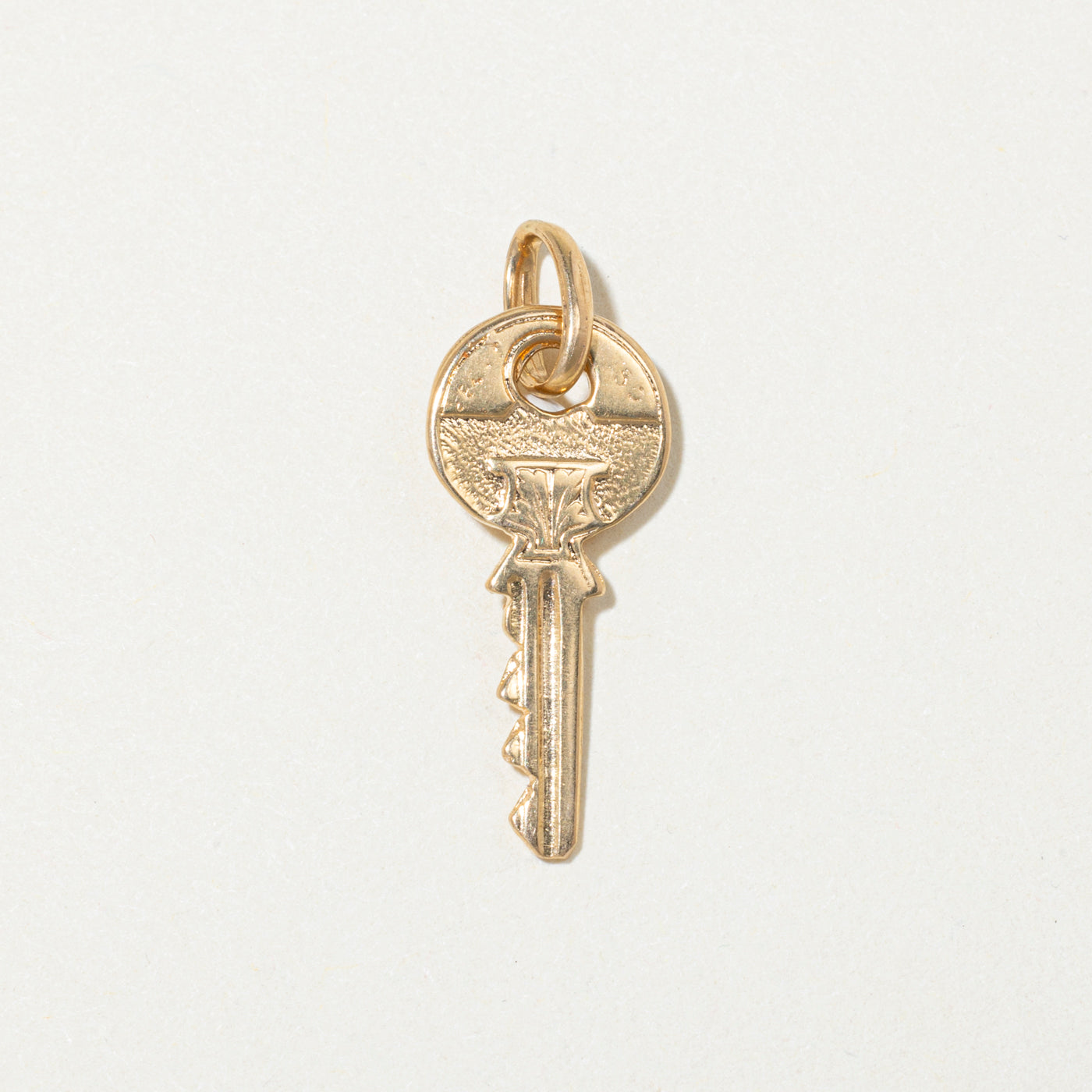 18k Yellow Gold Key Charm