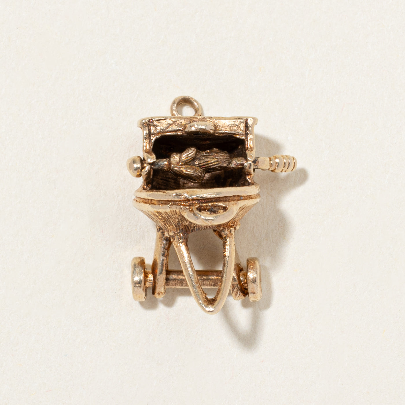 10k Yellow Gold Barbecue Charm