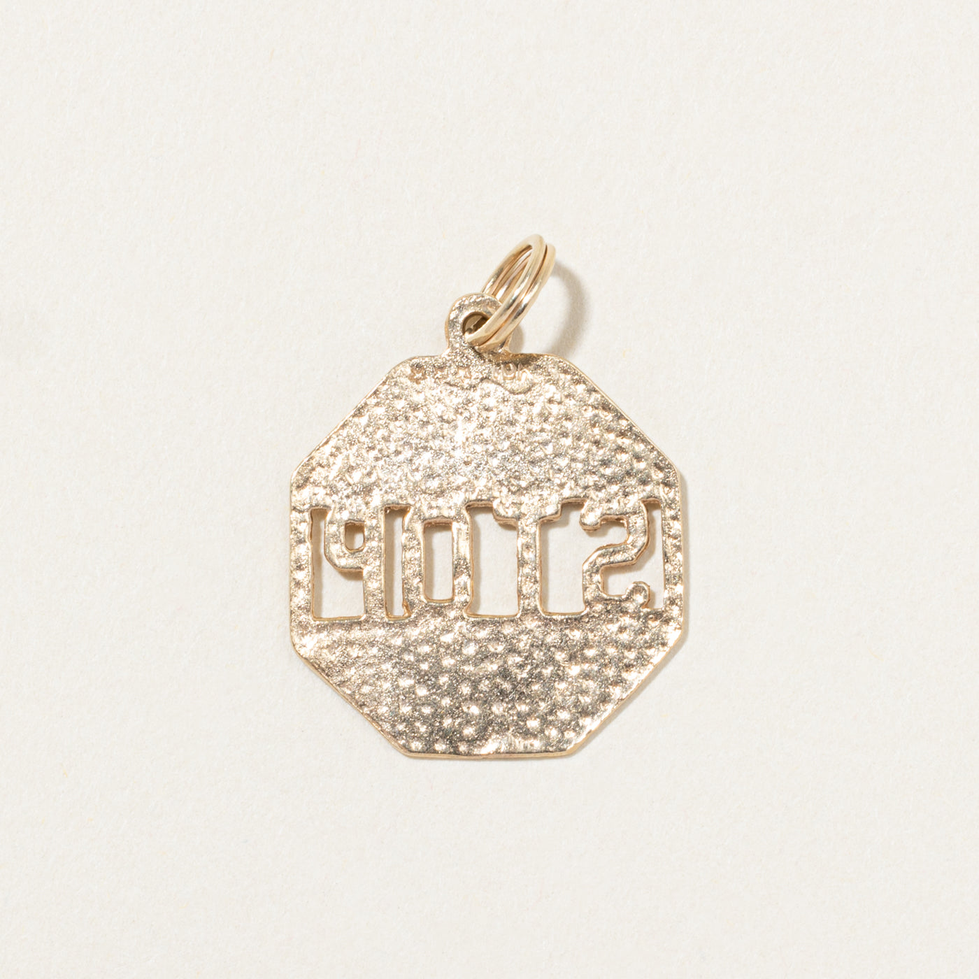 10k Yellow Gold "I'll Never Stop Loving You" Charm