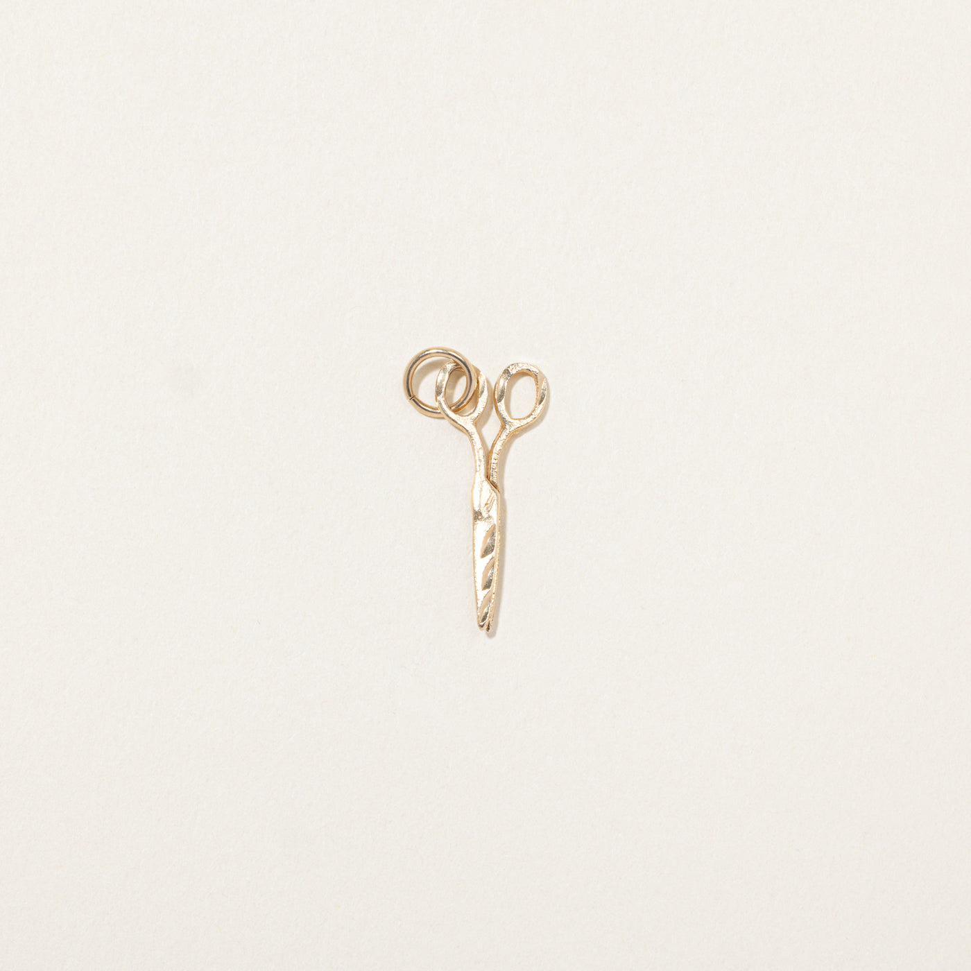 10k Yellow Gold Scissors Charm