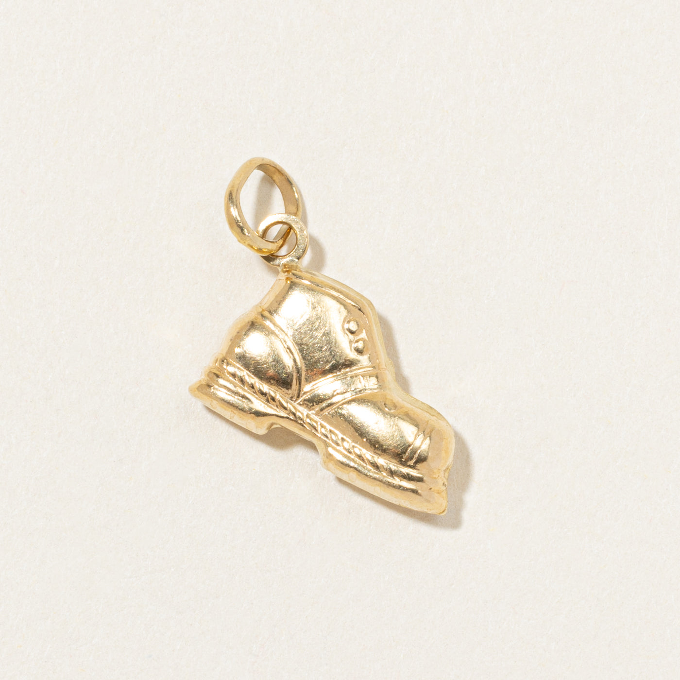 18k Yellow Gold Boot Charm