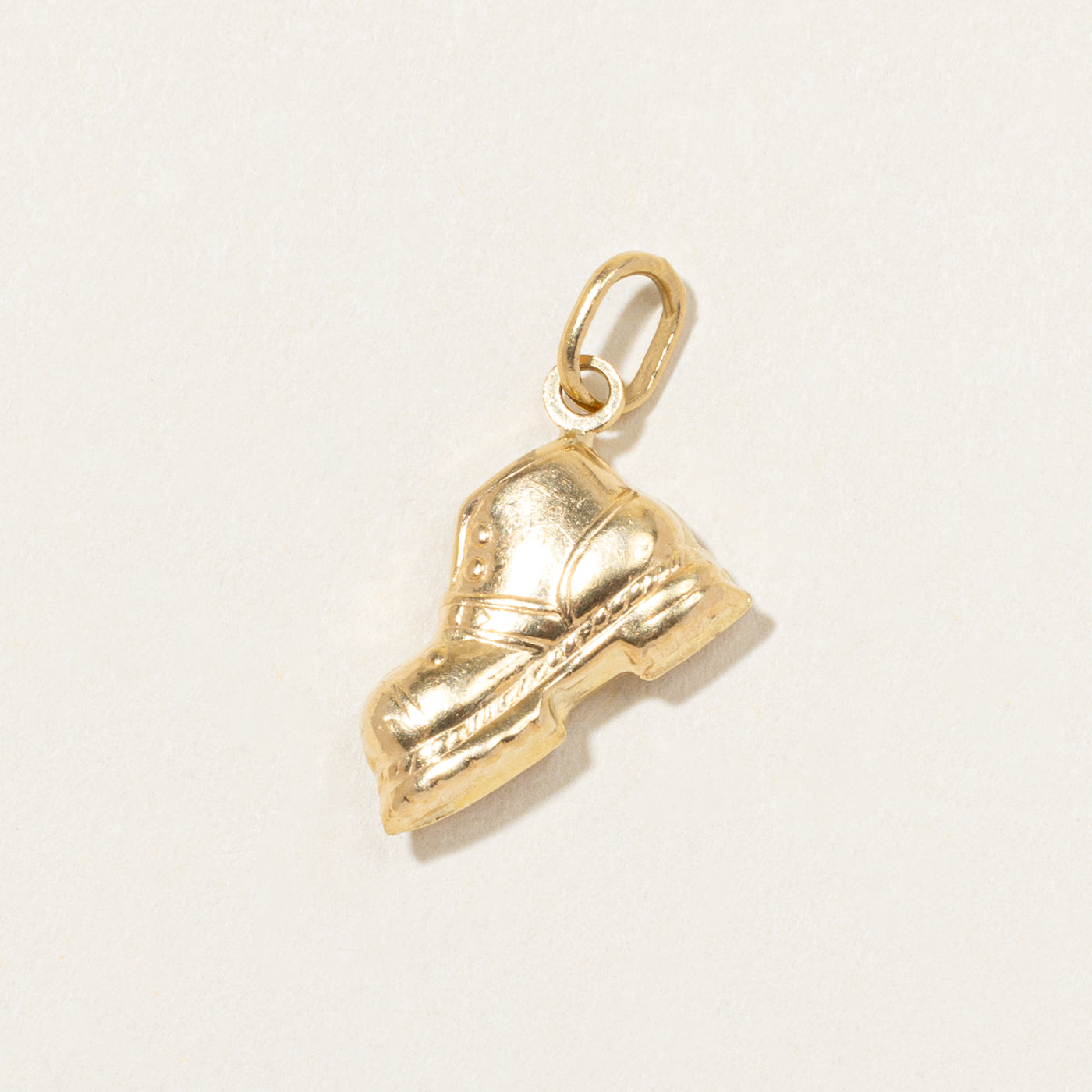 18k Yellow Gold Boot Charm