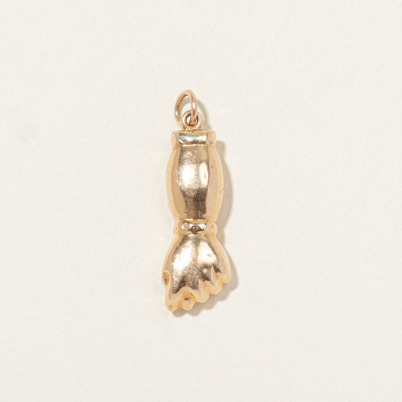 18k Yellow Gold Figa Hand Charm