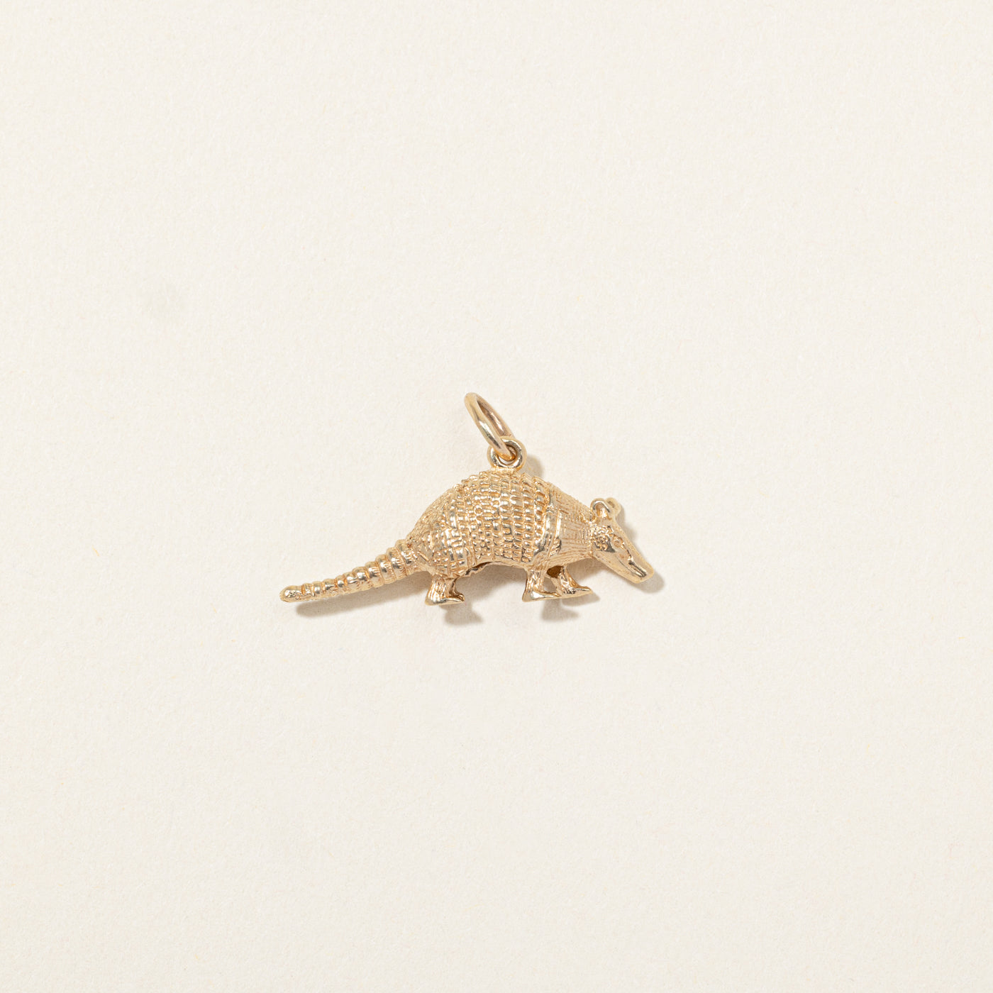 10k Yellow Gold Armadillo Charm