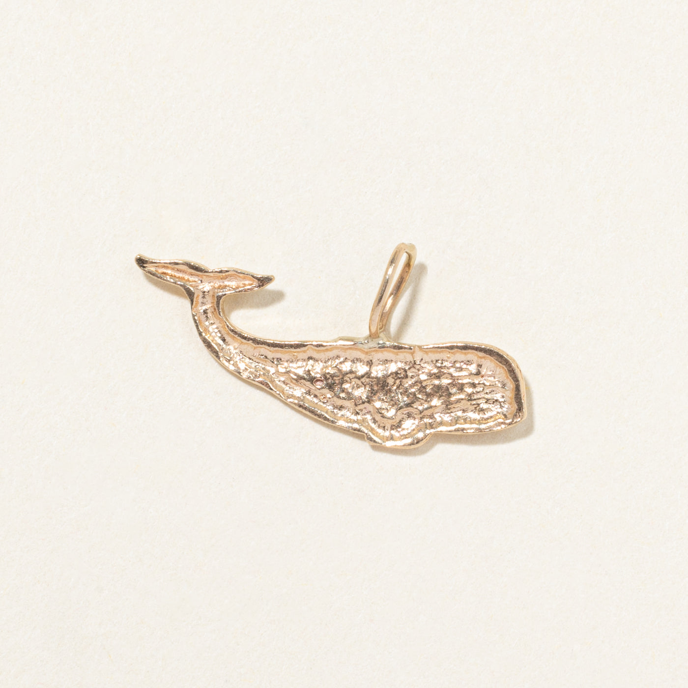 13k Yellow Gold Whale Charm