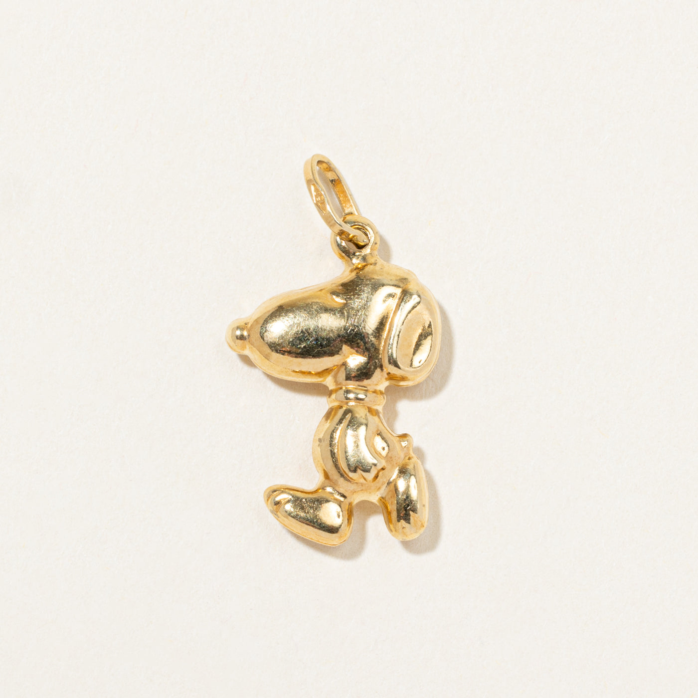 18k Yellow Gold "Snoopy" Charm