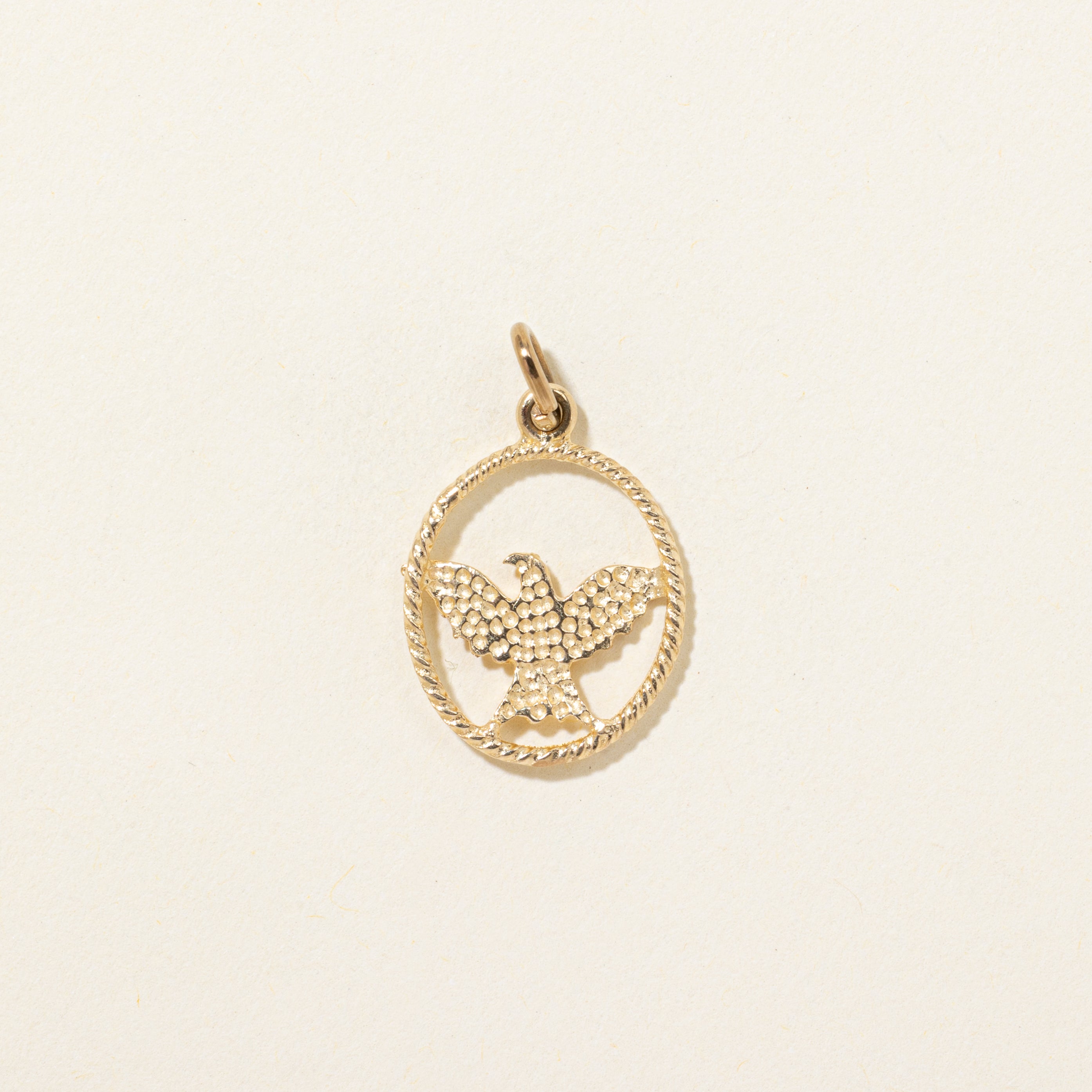 10k Yellow Gold Eagle Charm