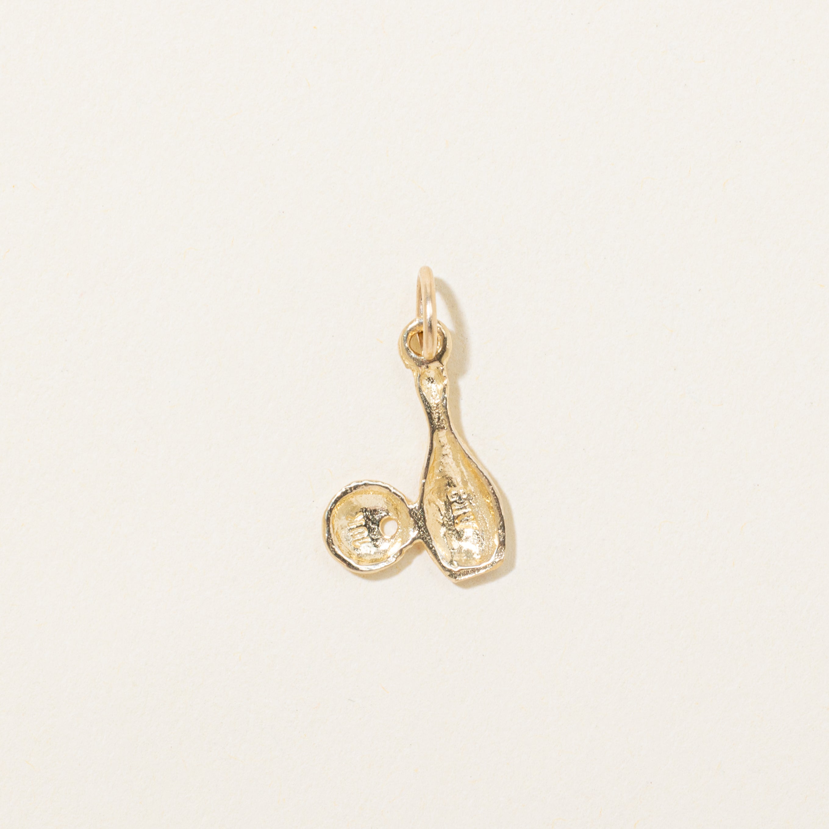 10k Yellow Gold Bowling Charm