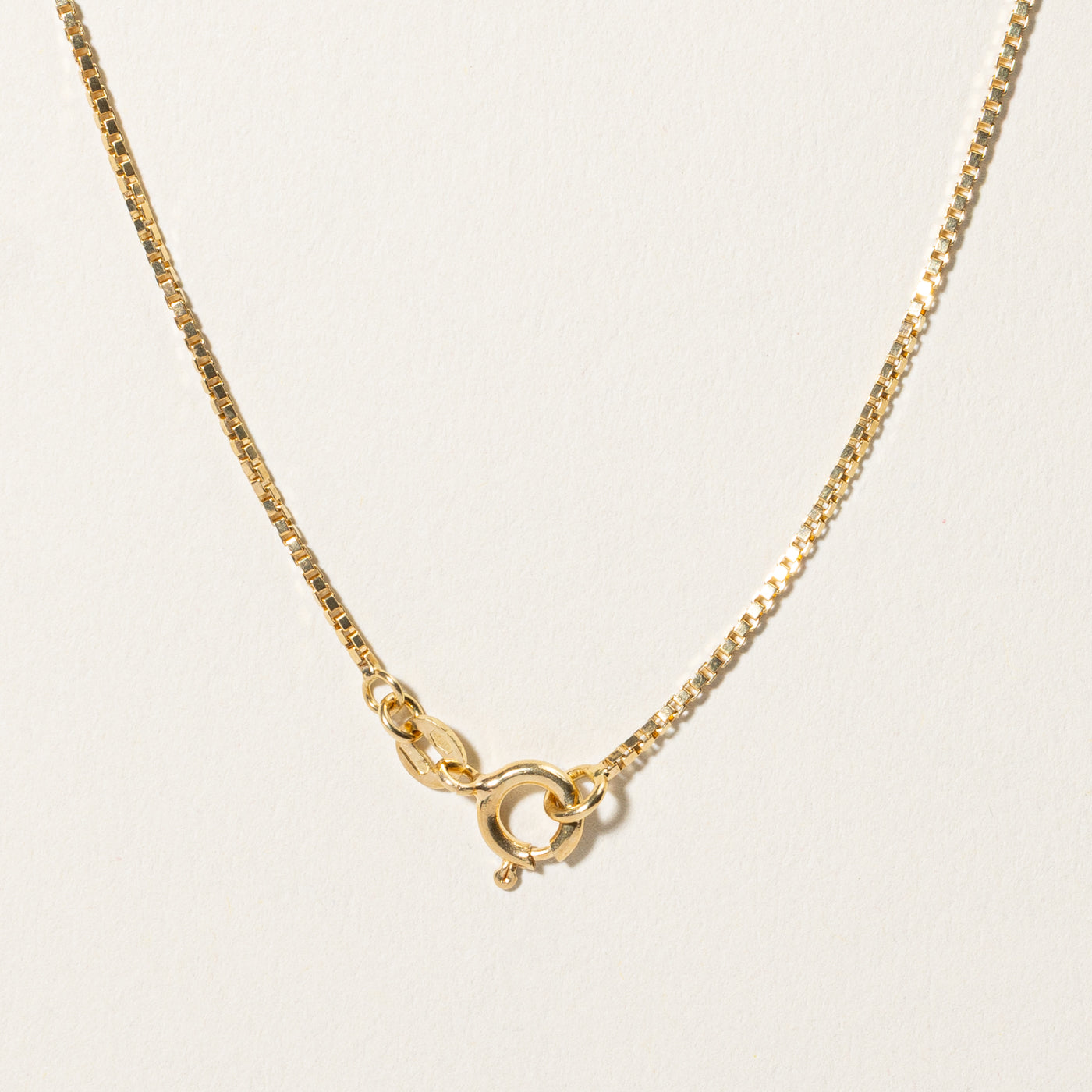 18k Yellow Gold Satellite Chain Necklace | 36"