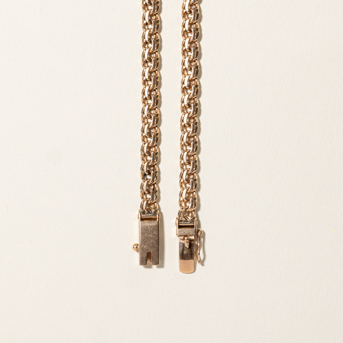14k Yellow Gold Double Link Chain | 27.75"