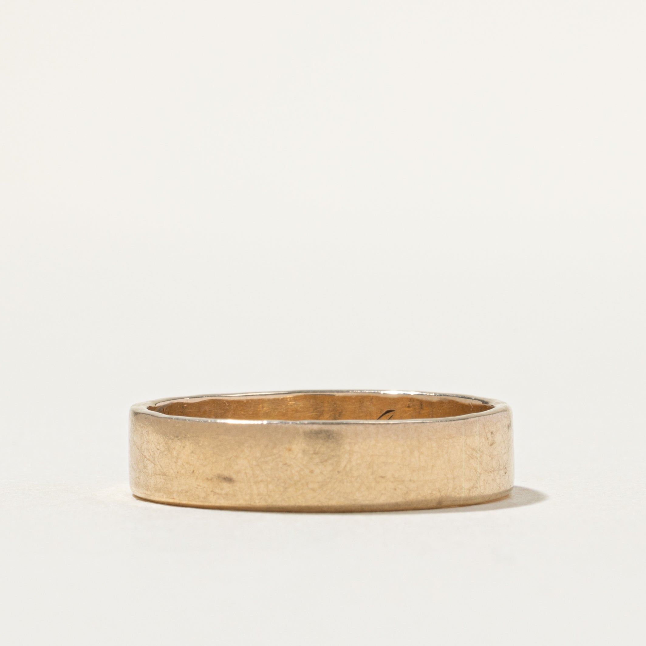 10k Yellow Gold Band | 5.18mm | SZ 10.5