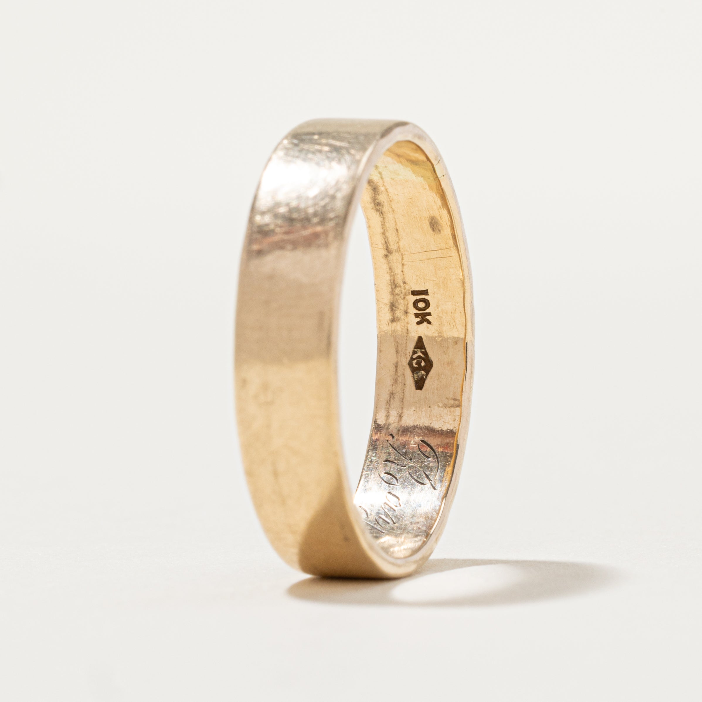 10k Yellow Gold Band | 5.18mm | SZ 10.5