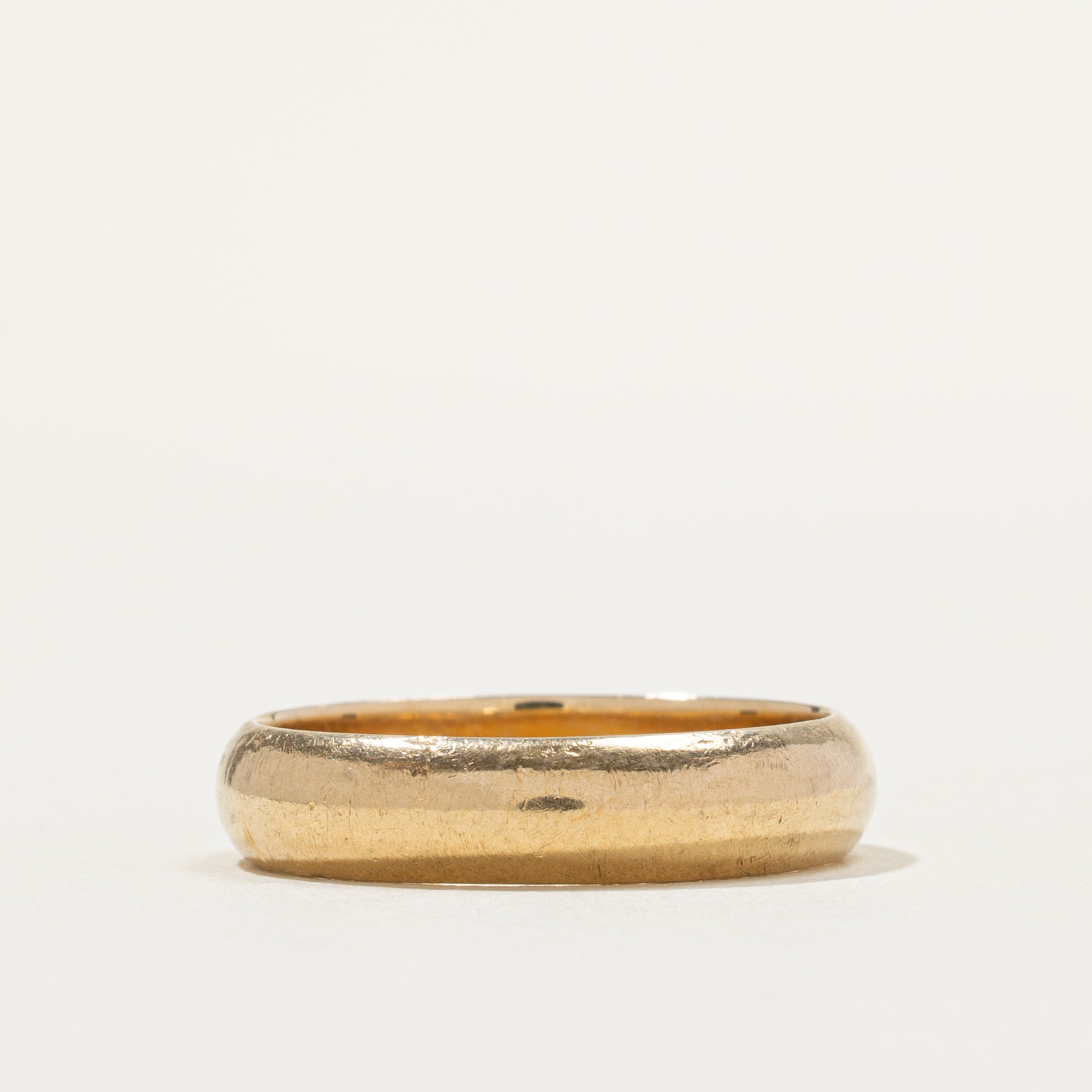 10k Yellow Gold Plain Band | 5.05mm | SZ 9.75