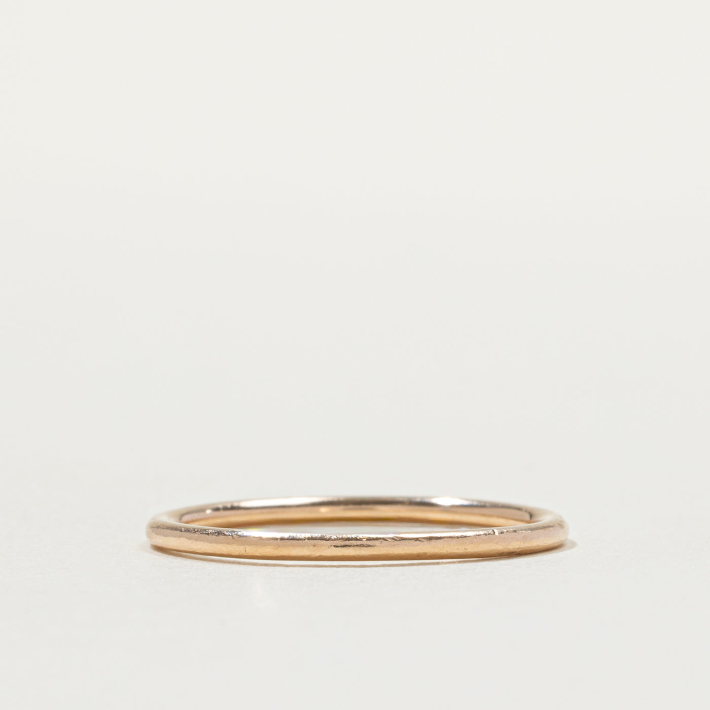 14k Rose Gold Thin Band | 1.24mm | SZ 4.75
