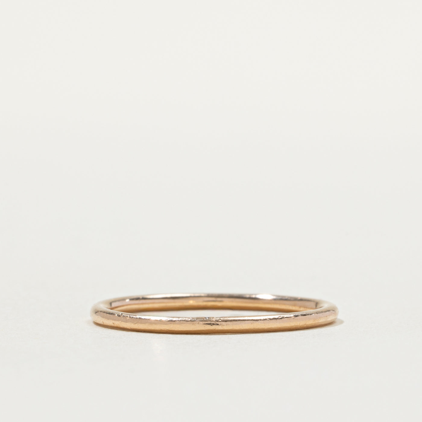 14k Rose Gold Thin Band | 1.24mm | SZ 4.75