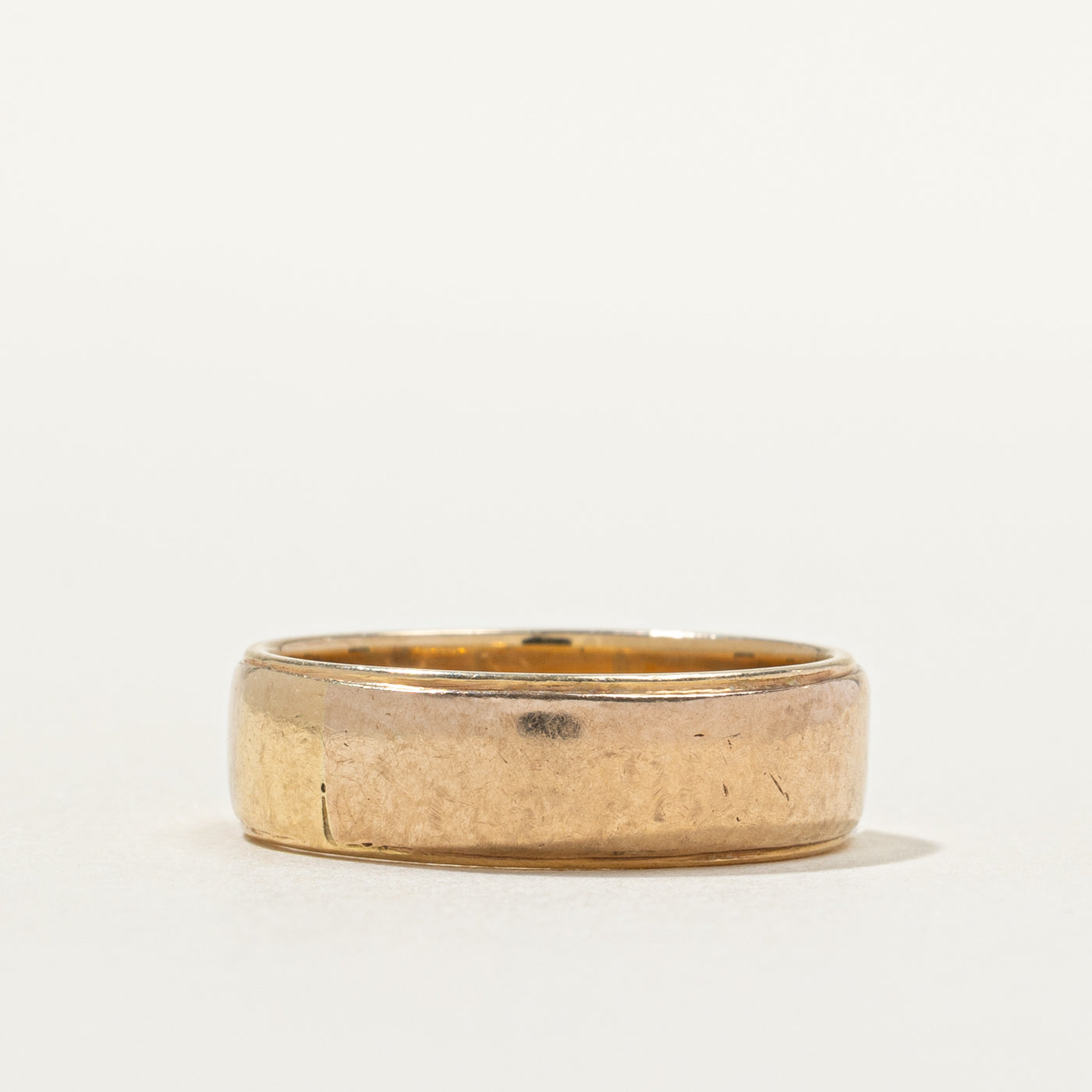 14k Yellow Gold Band | 5.63mm | SZ 6.75