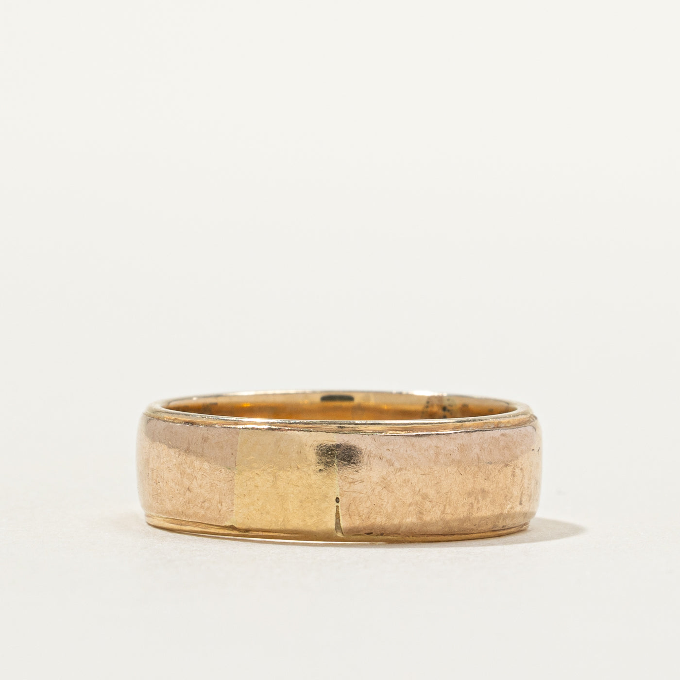 14k Yellow Gold Band | 5.63mm | SZ 6.75