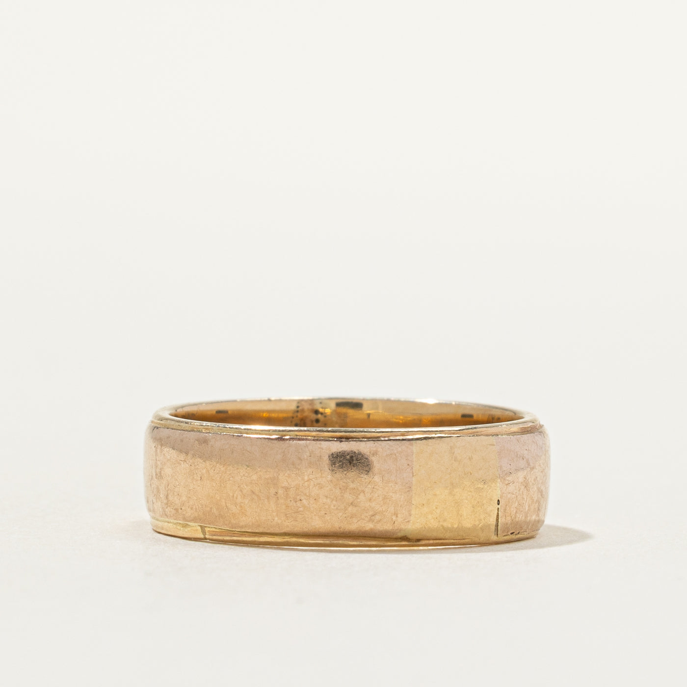 14k Yellow Gold Band | 5.63mm | SZ 6.75