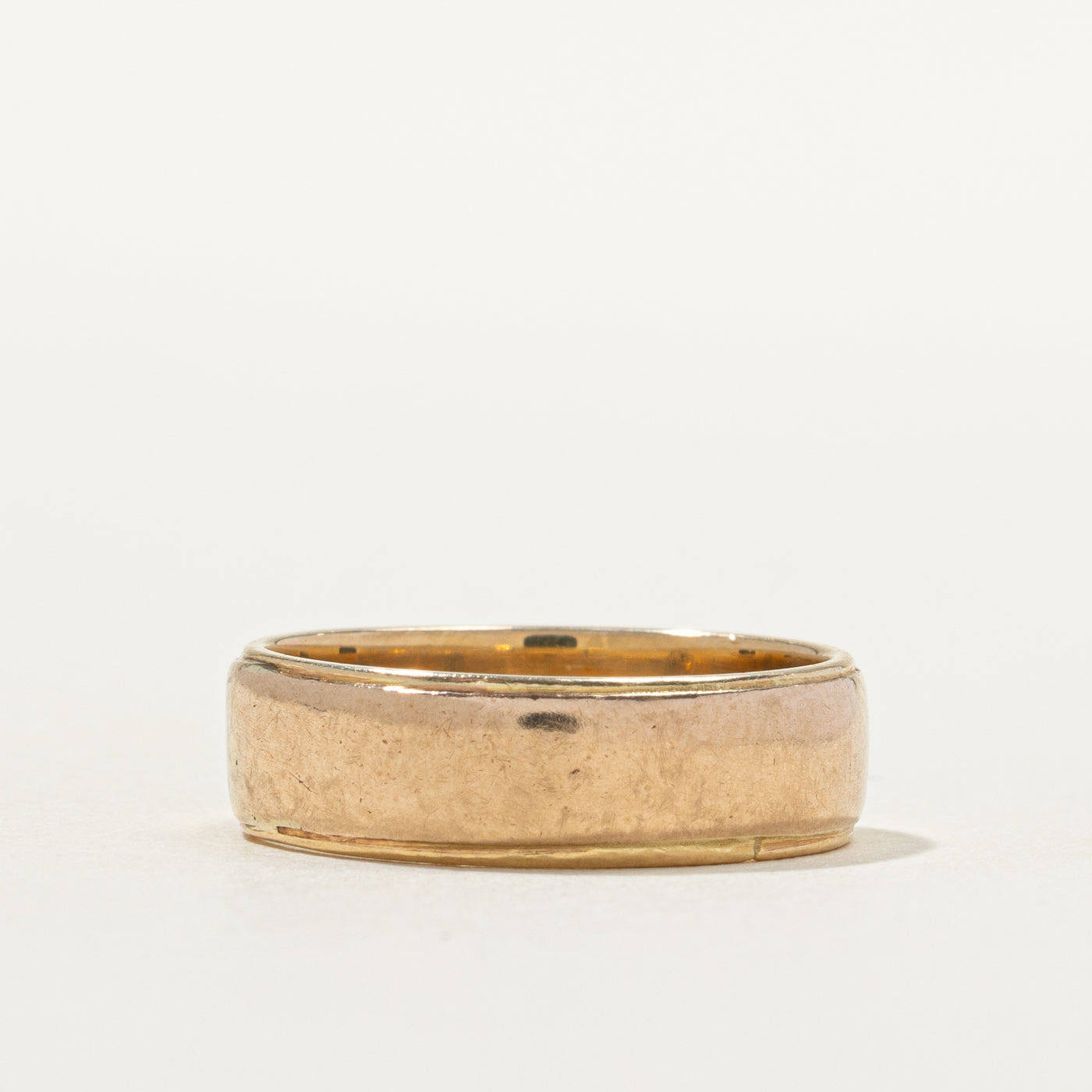 14k Yellow Gold Band | 5.63mm | SZ 6.75