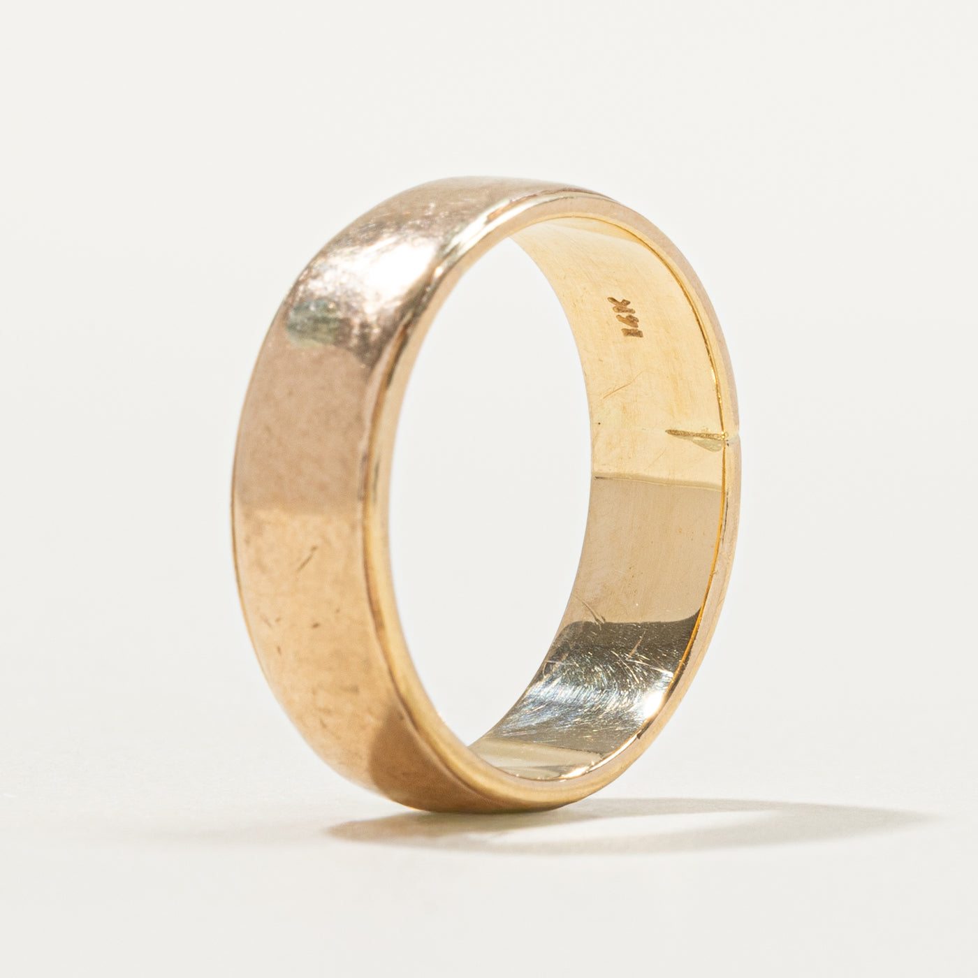 14k Yellow Gold Band | 5.63mm | SZ 6.75