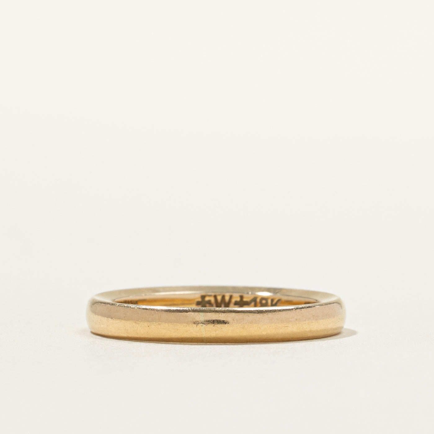 18k Yellow Gold Band | 2.65mm | SZ 5.5