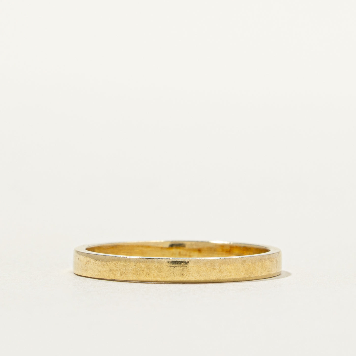 18k Yellow Gold Band | 2.11mm | SZ 5.5