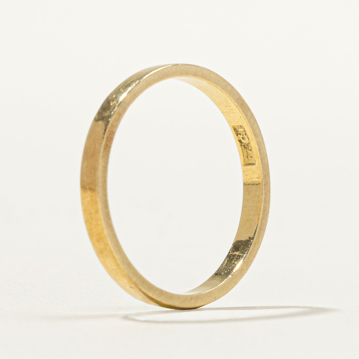 18k Yellow Gold Band | 2.11mm | SZ 5.5