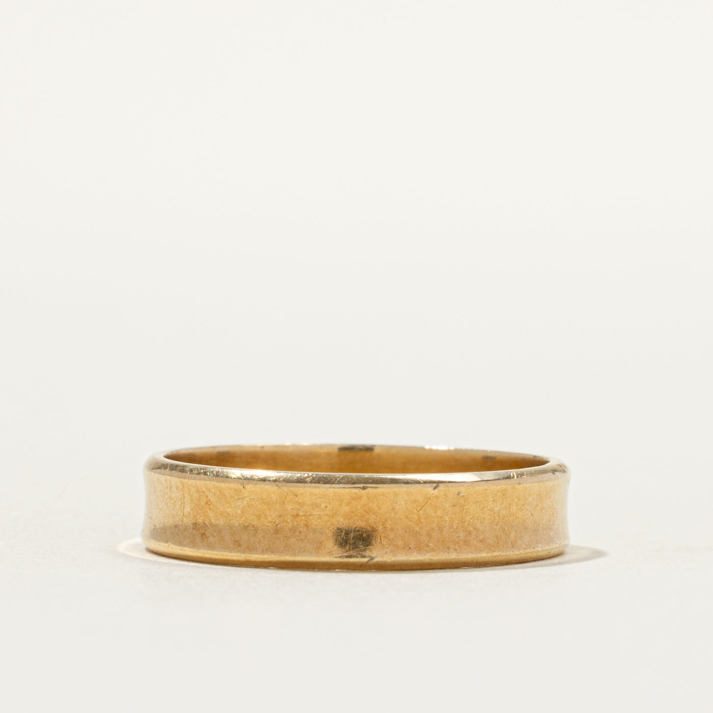 Alliance en or jaune 18 carats | 4,53 mm | Taille 8,5