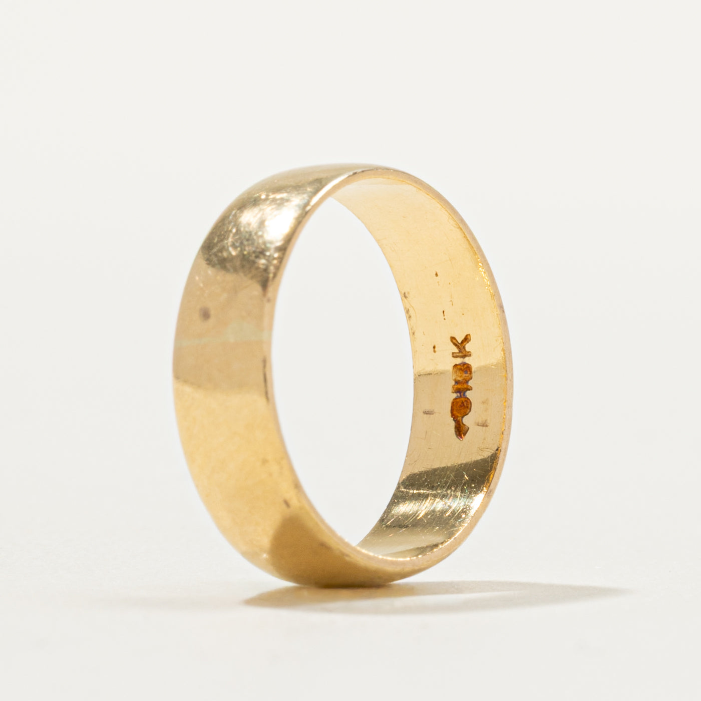 Alliance en or jaune 18 carats | 4,83 mm | Taille 4,25