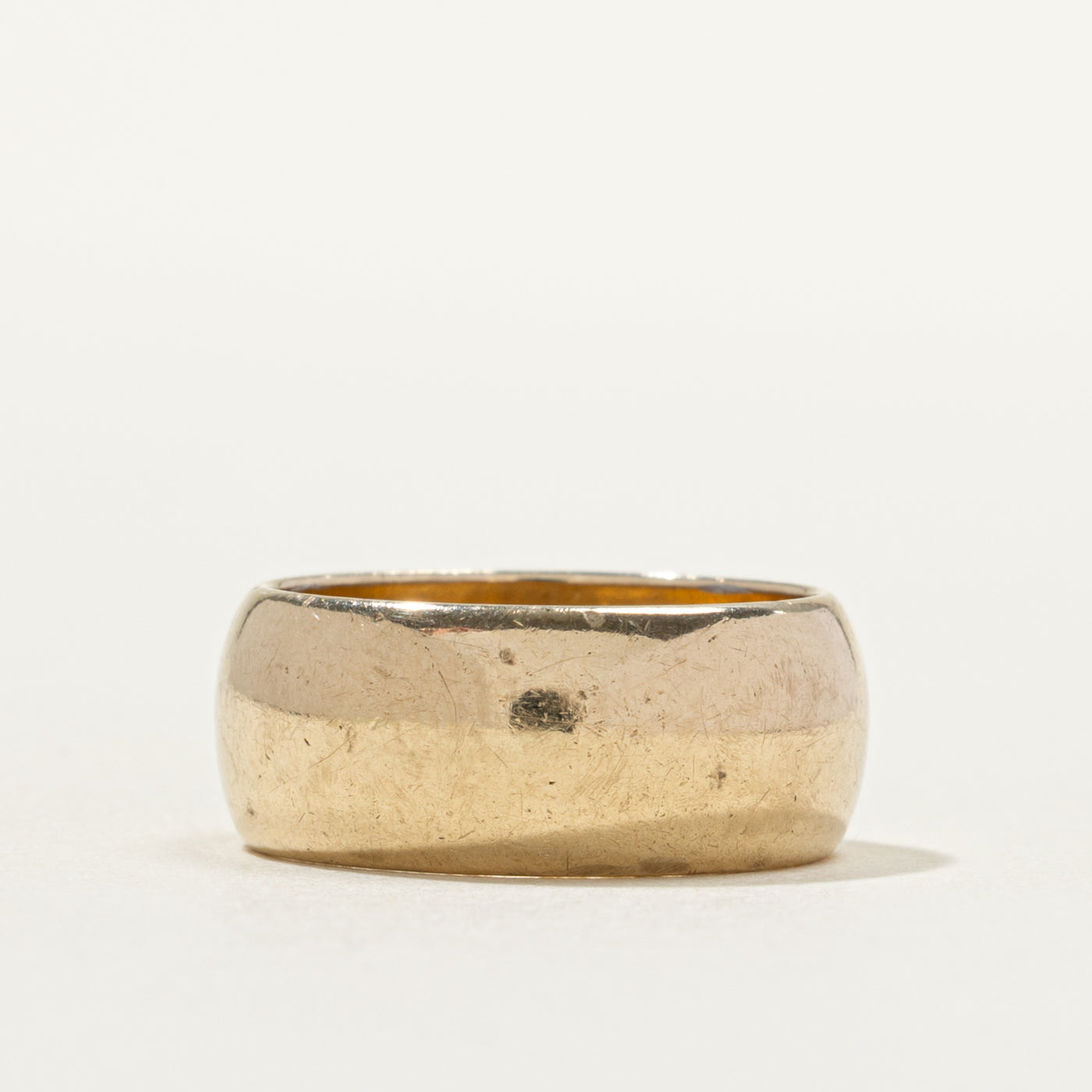 Alliance en or jaune 10 carats | 7,69 mm | Taille 5