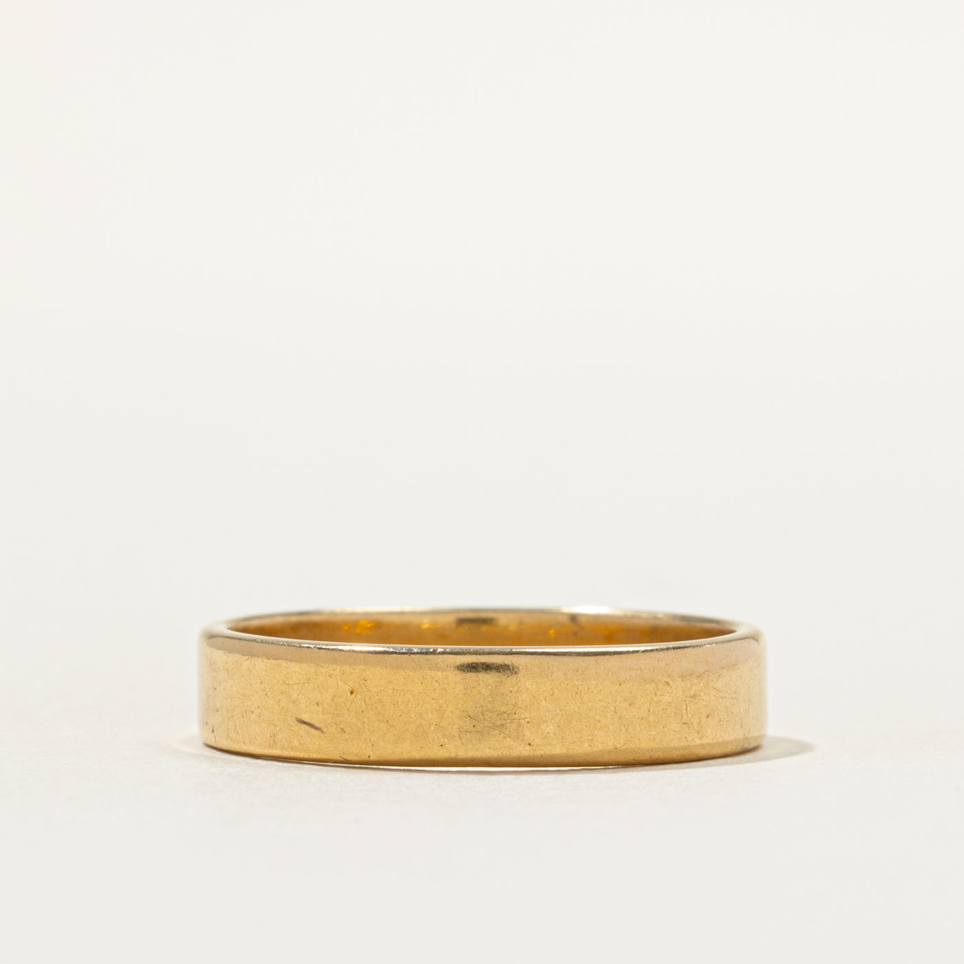 20k Yellow Gold Band | 4.41mm | SZ 8.5