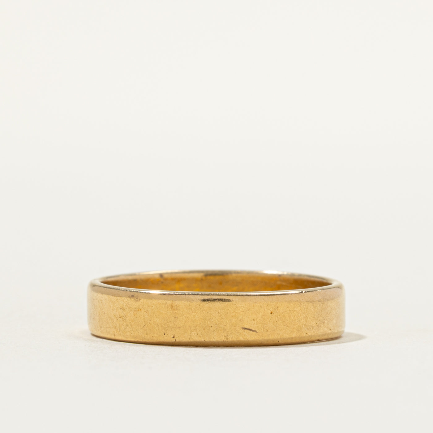 20k Yellow Gold Band | 4.41mm | SZ 8.5