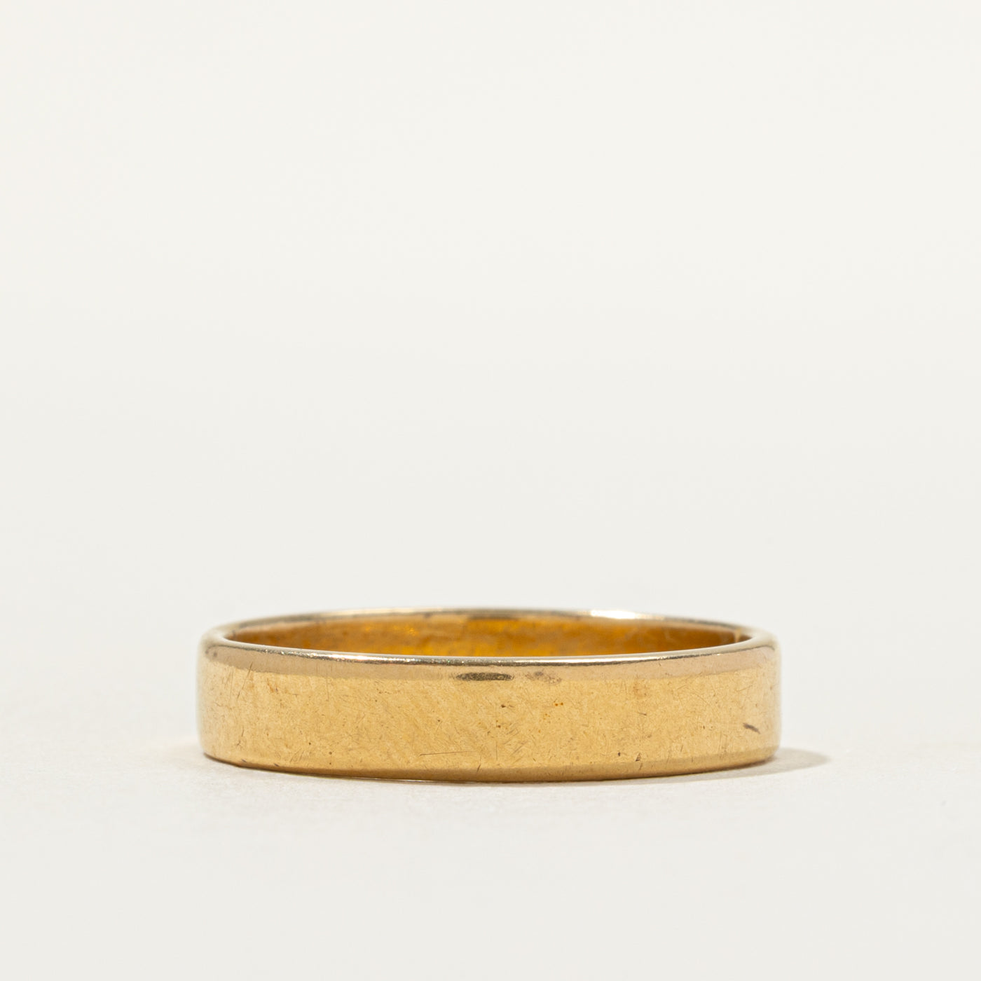 20k Yellow Gold Band | 4.41mm | SZ 8.5