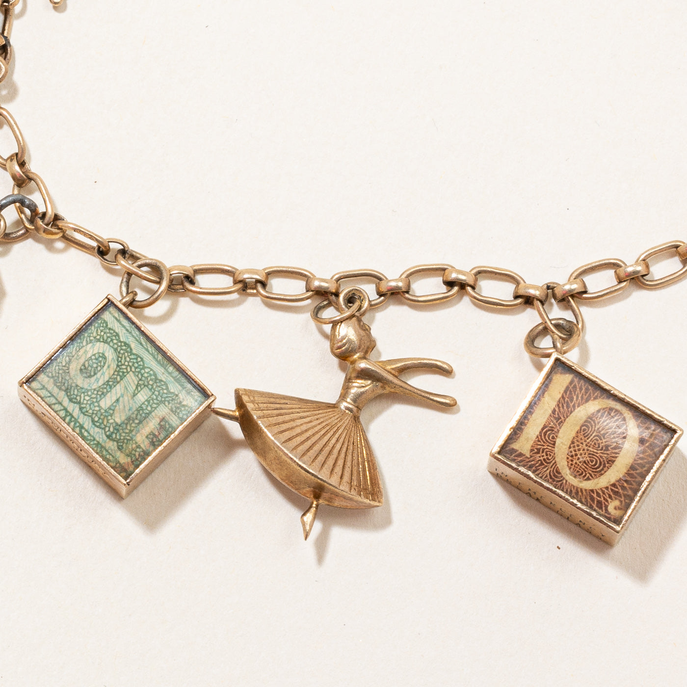 Vintage London Charm Bracelet | 7"|
