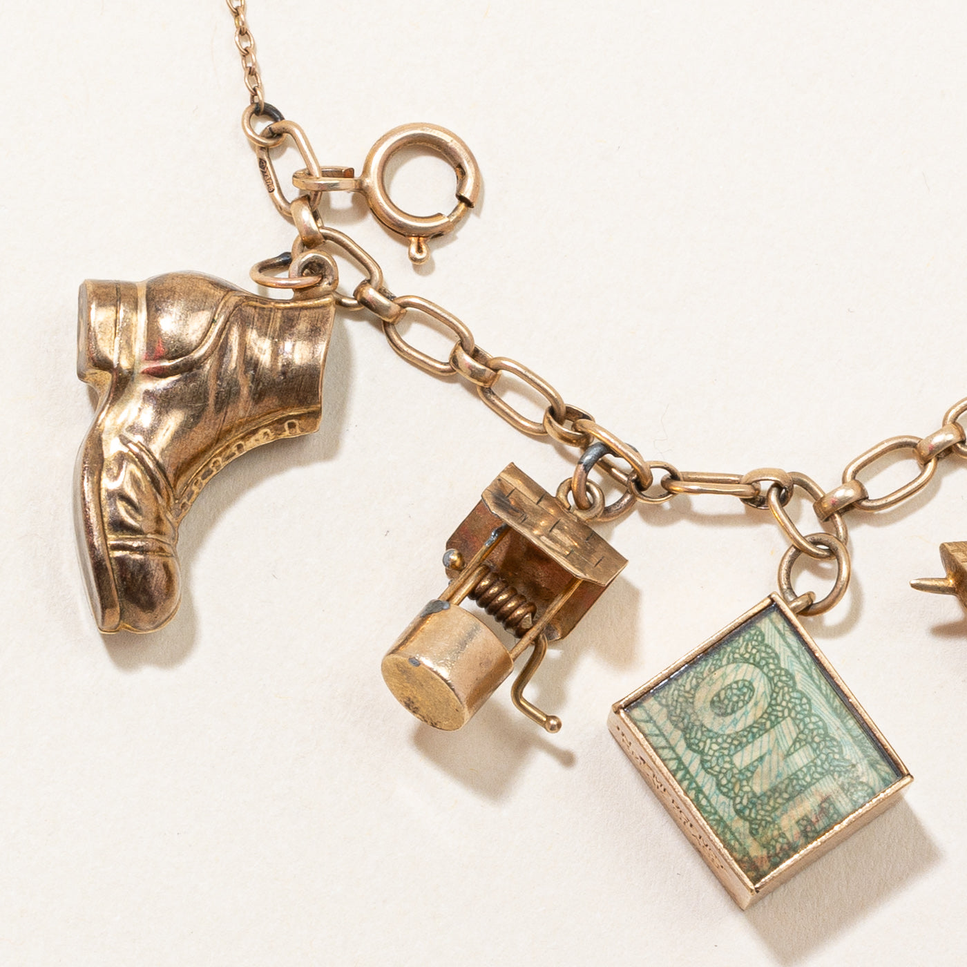 Vintage London Charm Bracelet | 7"|