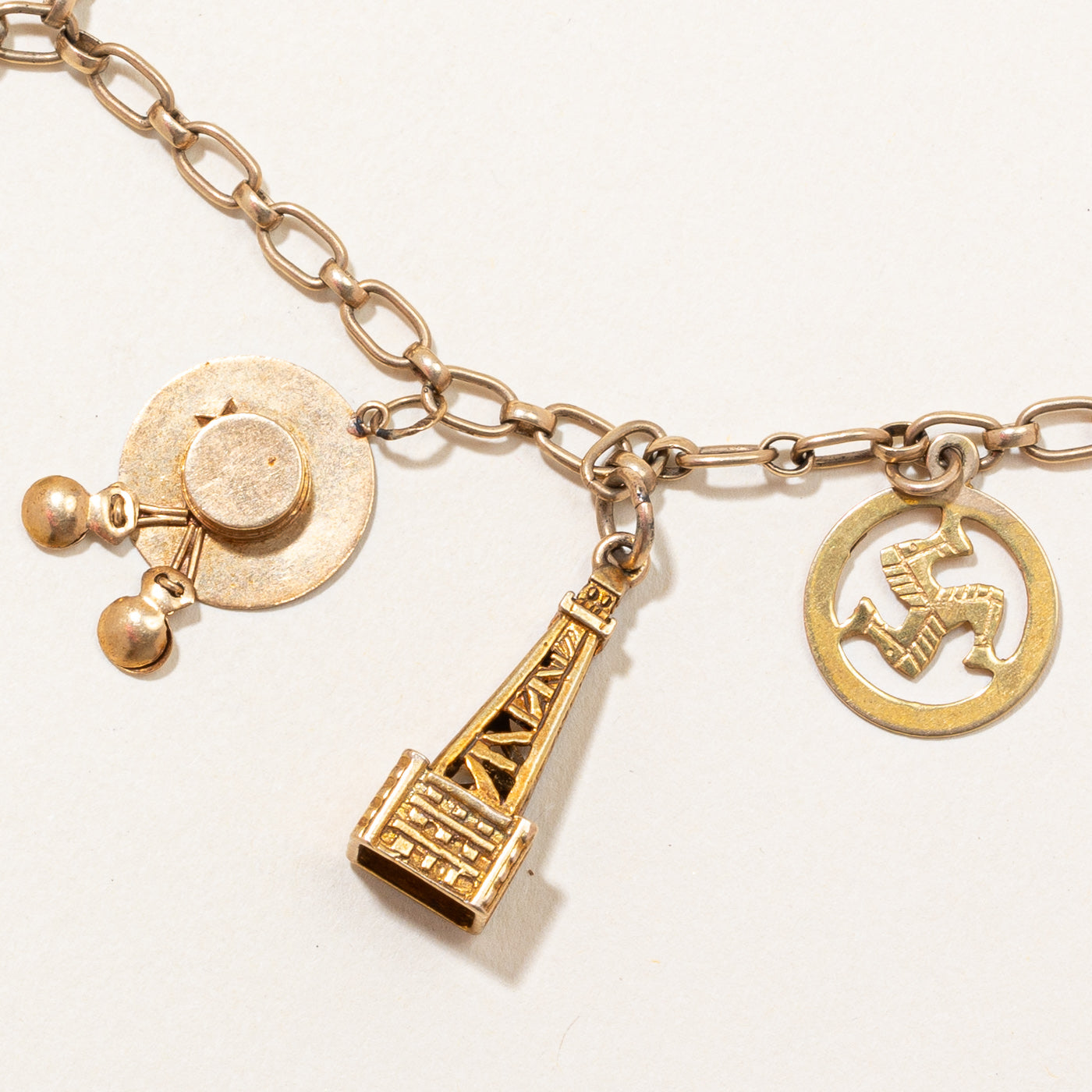 Vintage London Charm Bracelet | 7"|