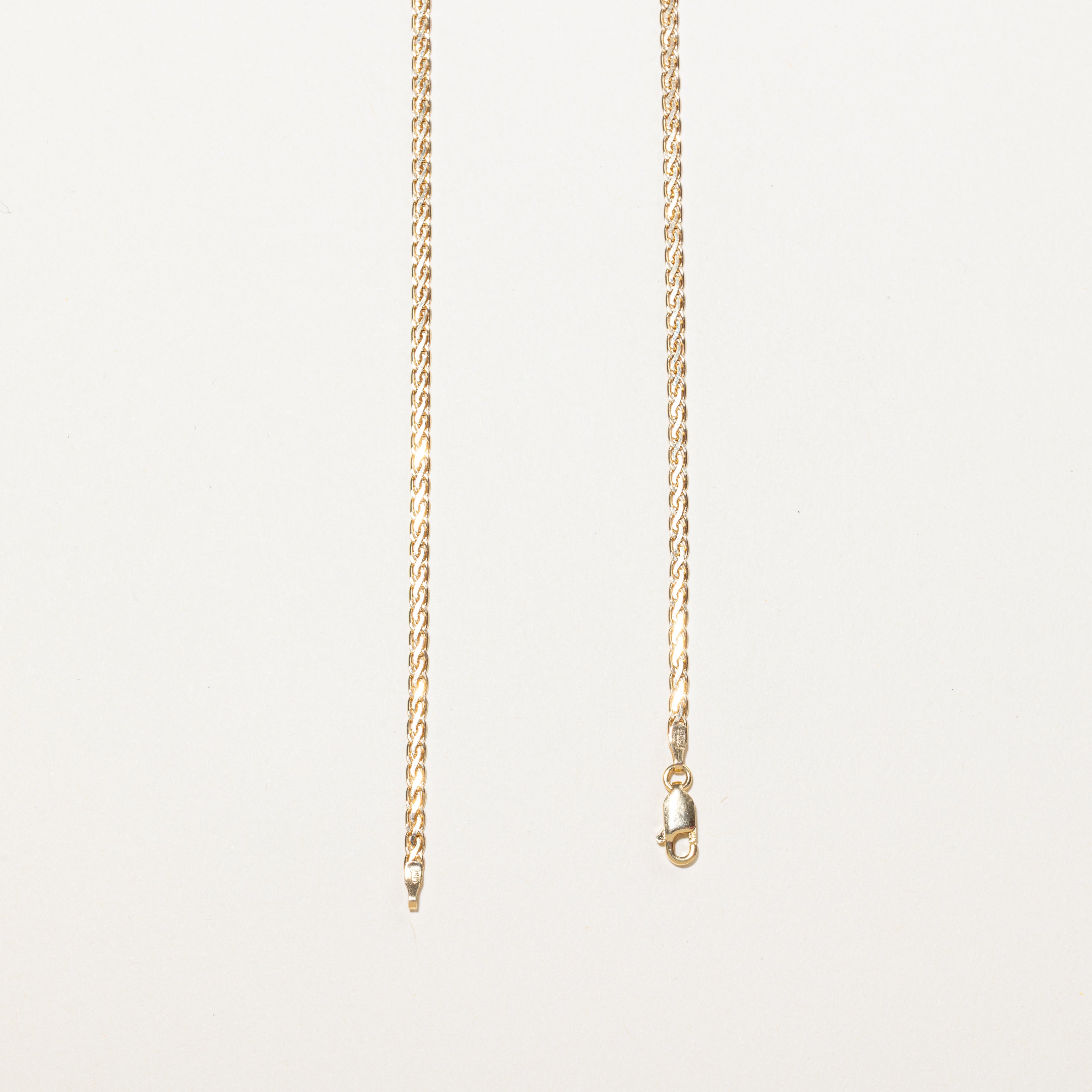 Yellow Gold Diamond Chevron Pendant Necklace | 0.78ctw | 17"