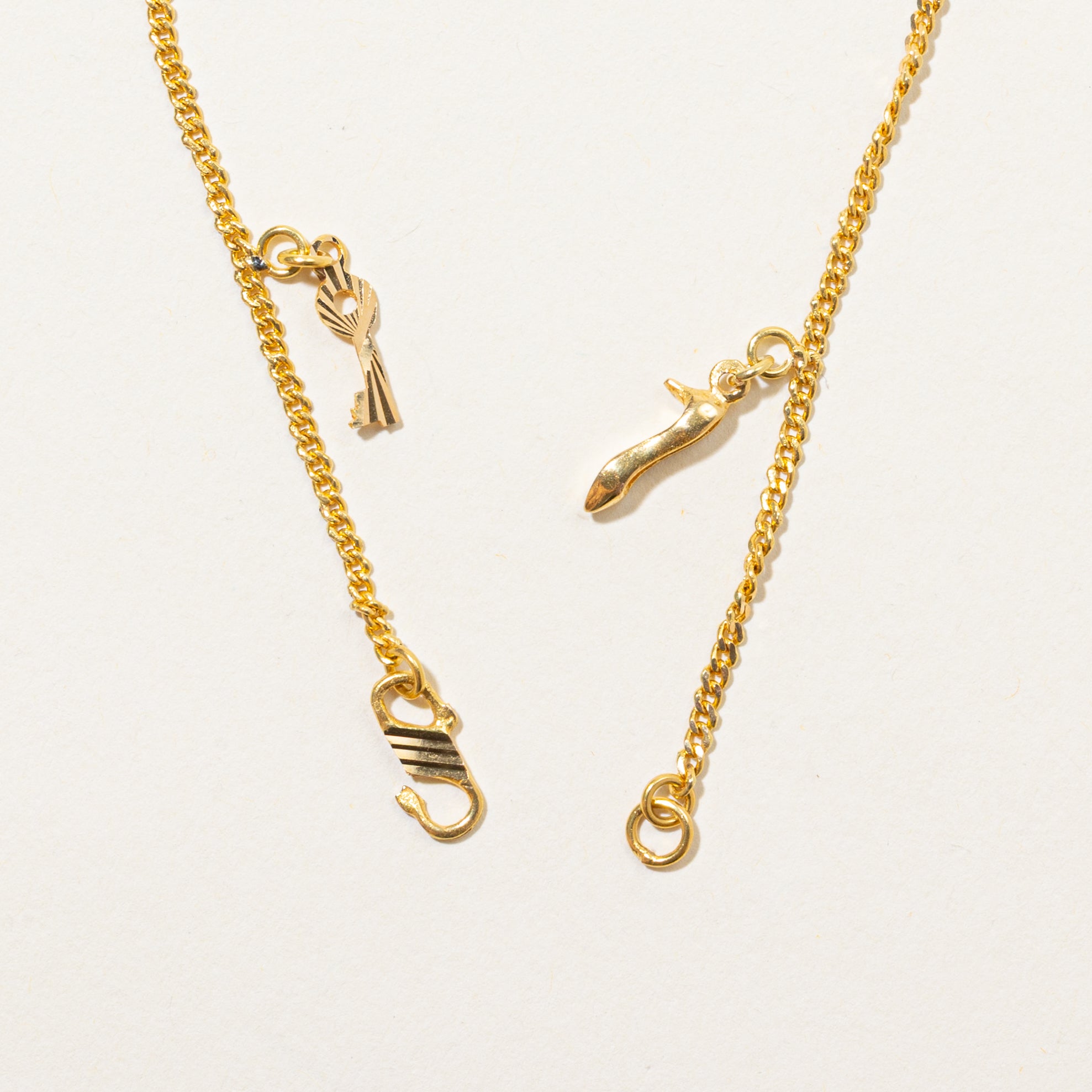 18k Yellow Gold Hobby Charm Bracelet | 7.75"