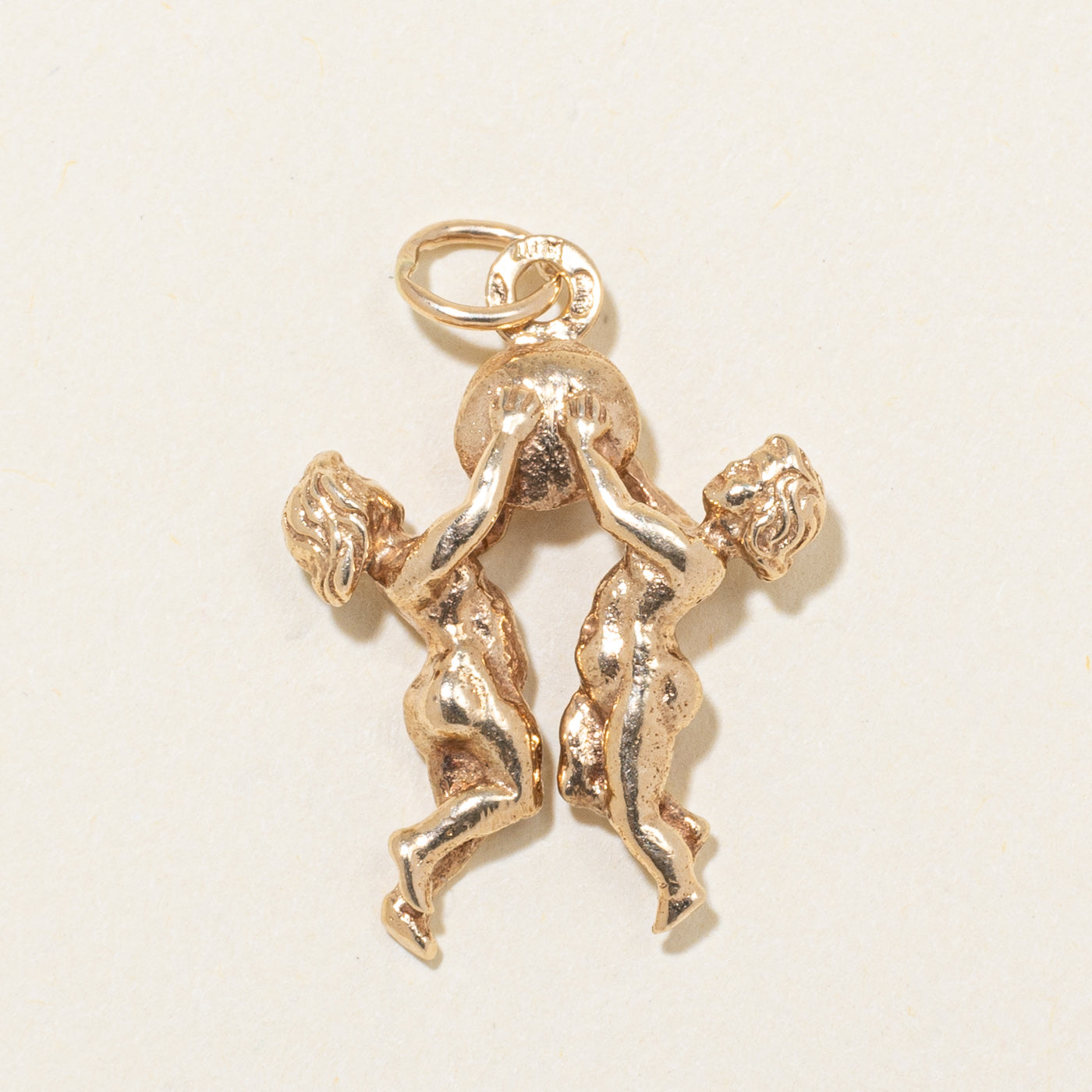 10k Yellow Gold Dancing Ladies Charm