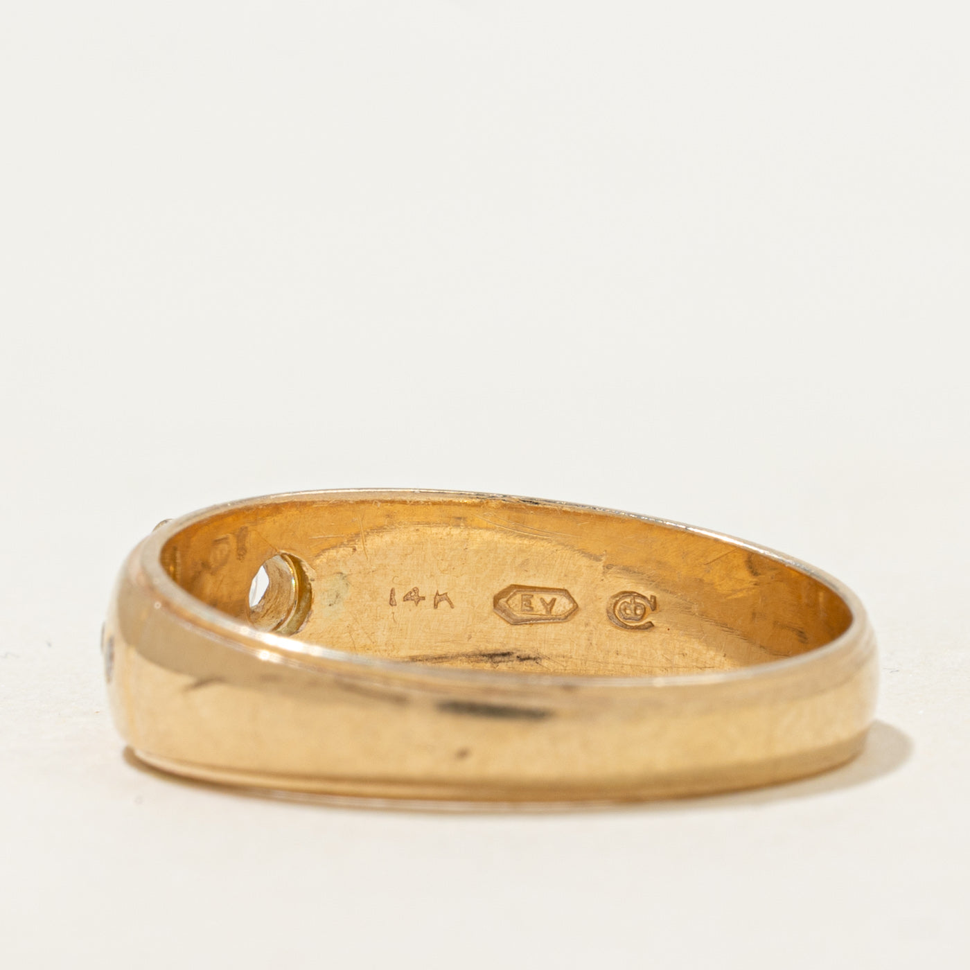 Vintage Canadian High Set Diamond Ring | 0.39ctw | SZ 10.25