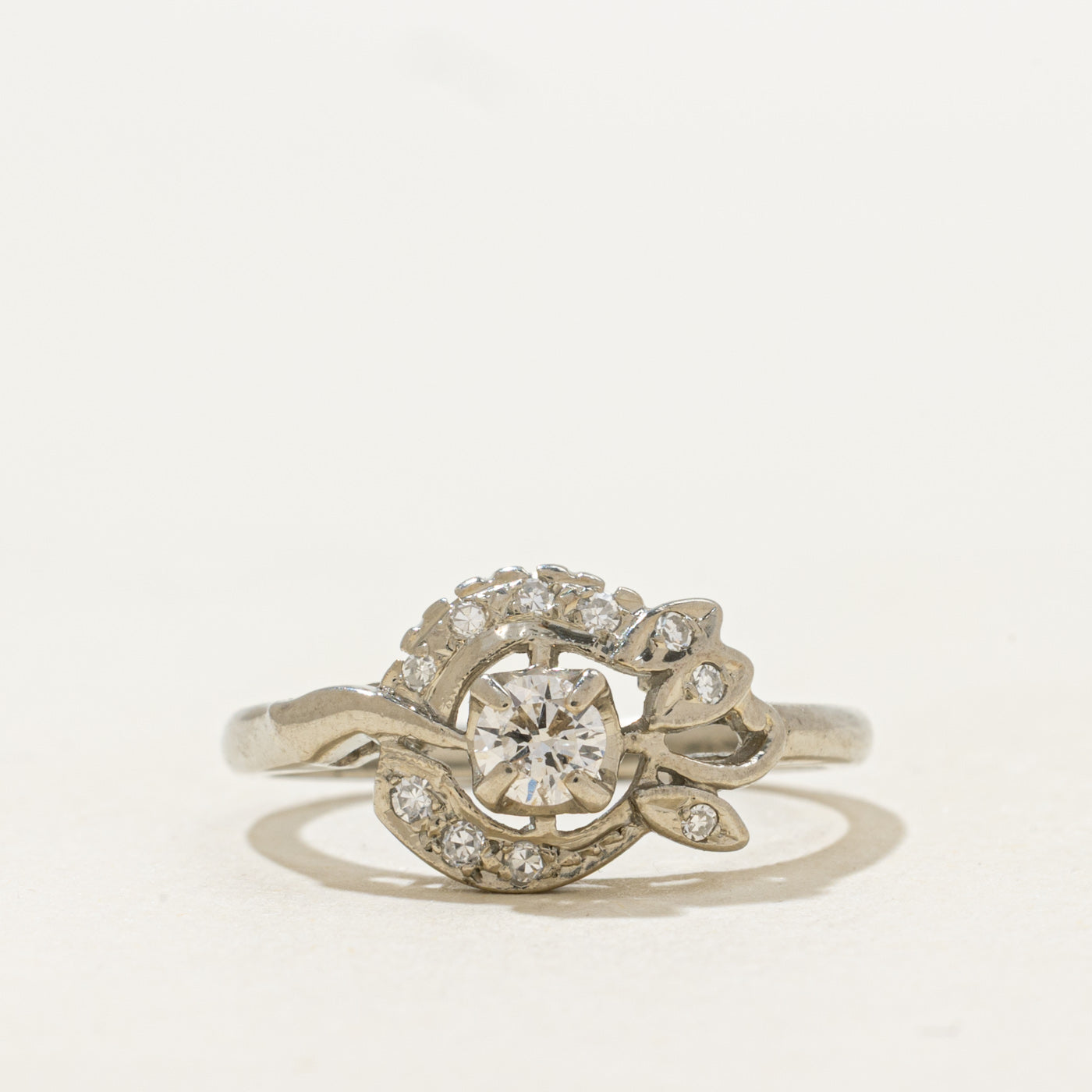 18k Diamond Openwork Ring | 0.28ctw | SZ 5.75